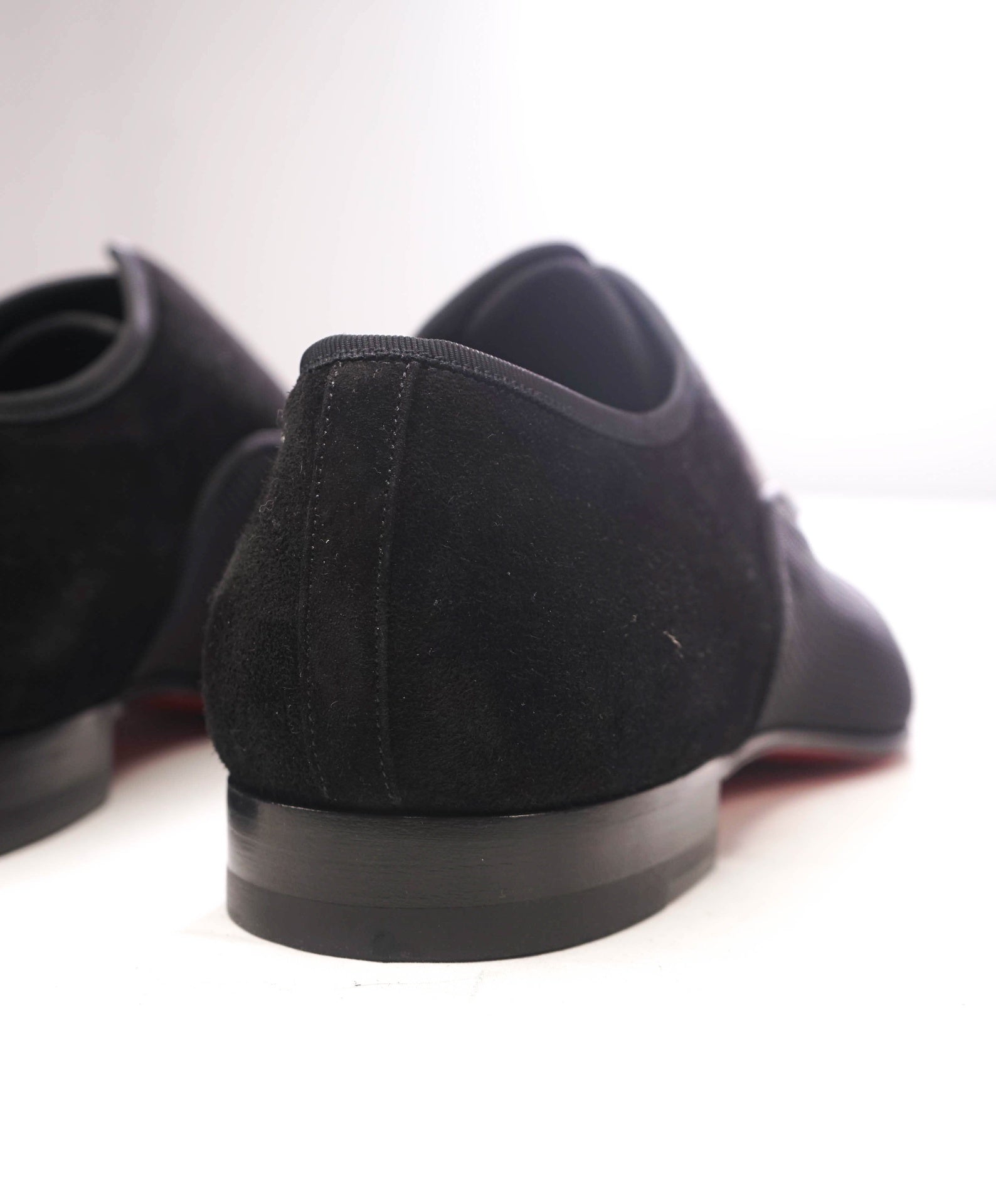 $1,050 CHRISTIAN LOUBOUTIN - "Alpha" Black Oxfords - US 11.5 (44.5EU)
