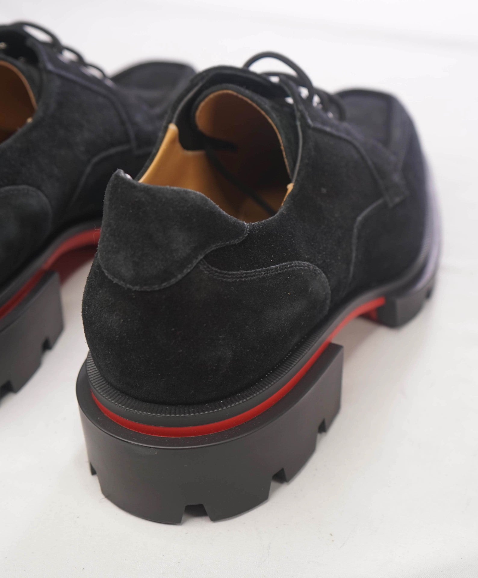 $1,195 CHRISTIAN LOUBOUTIN - "Our Georges L" Lug Sole Derby - US 12 (45EU)
