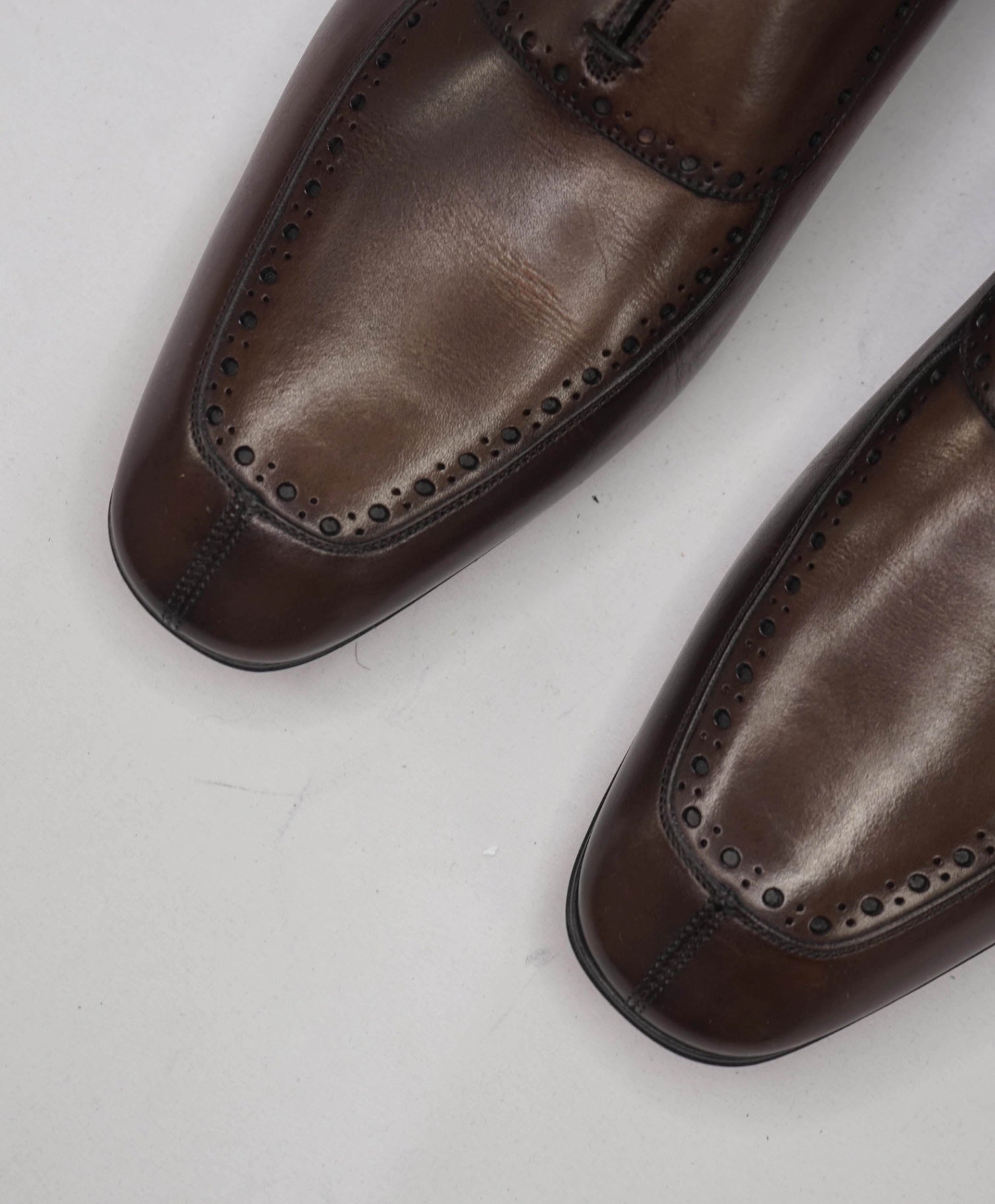 $1,250 CHRISTIAN LOUBOUTIN - Brown Leather *LAFITTE* Loafers - US 10 (43EU)