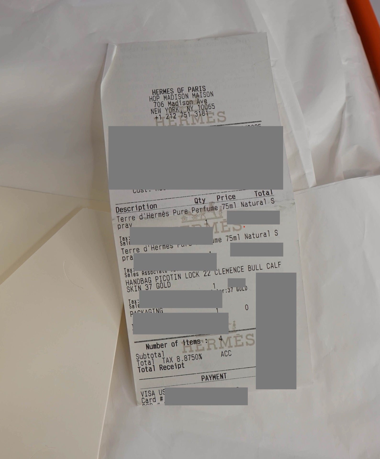 HERMES - Handbag "PICOTIN" Lock 22 Clemence Bull Calf Skin 37 Gold