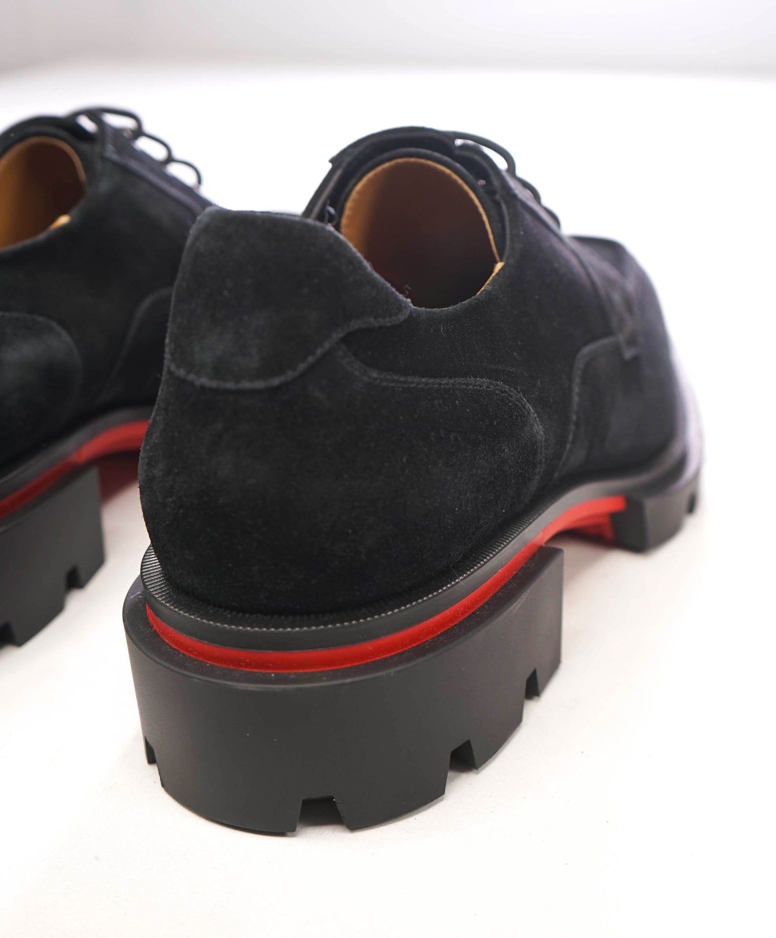 $1,195 CHRISTIAN LOUBOUTIN - "Our Georges L" Lug Sole Derby - US 12.5 (45.5EU)