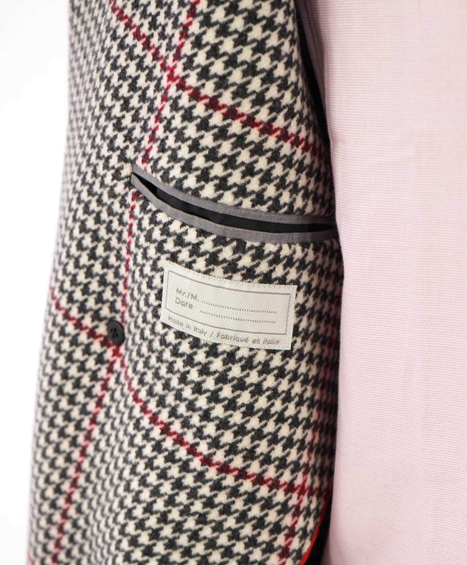 $2,250 ELEVENTY - Oversize Houndstooth CASHMERE/Wool Coat - 40R (50 EU)