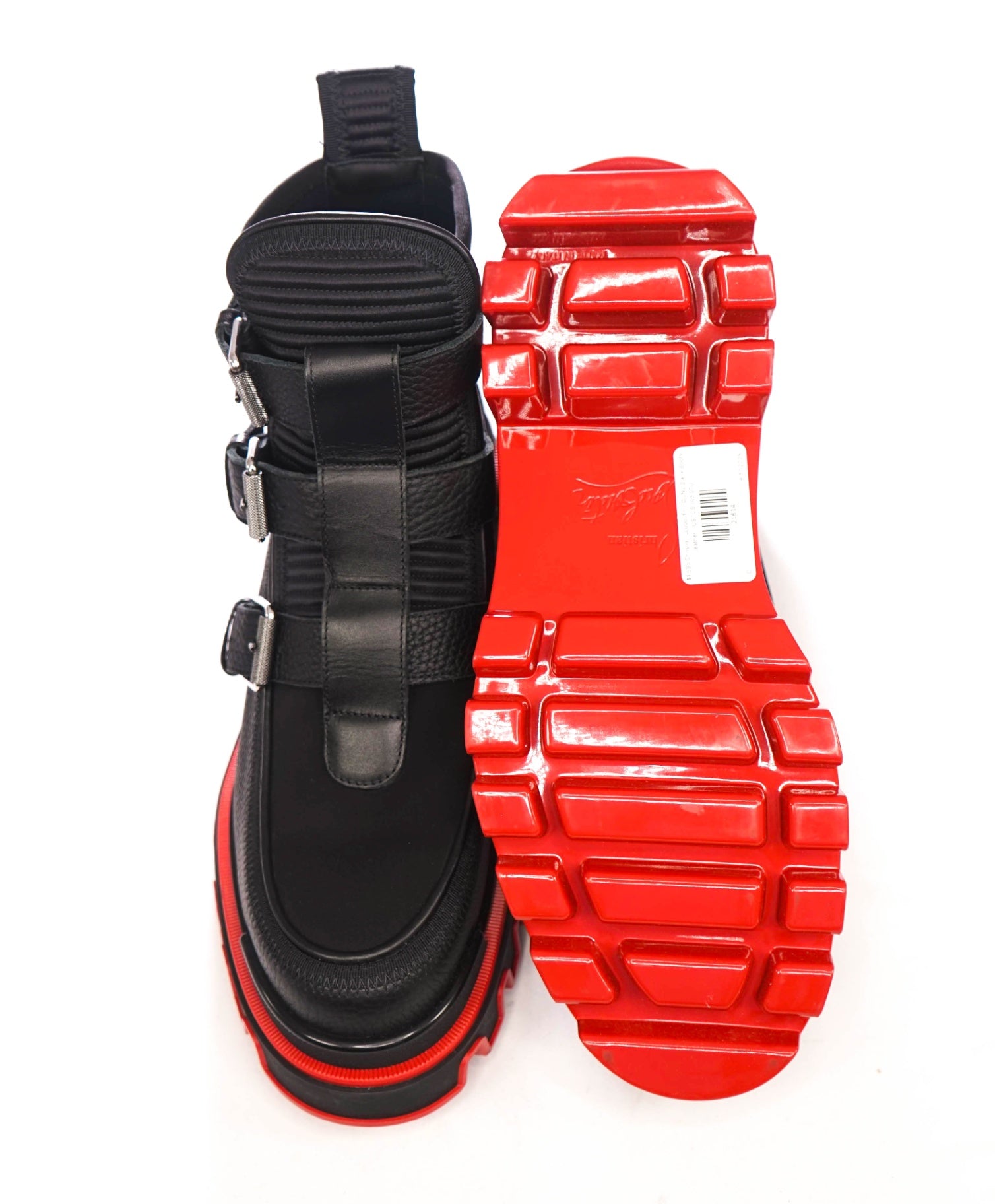$1,595 Christian Louboutin DUNE Black Boots Leather US 10 (43EU)