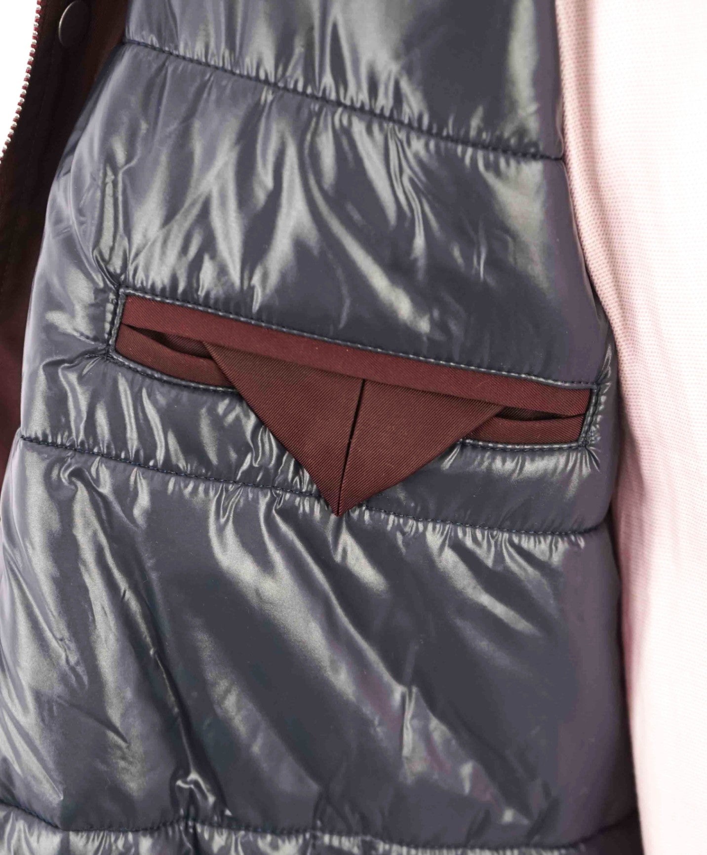 $2,495 ELEVENTY - Burgundy Hooded PARKA Water Resistant Coat- 42 Large