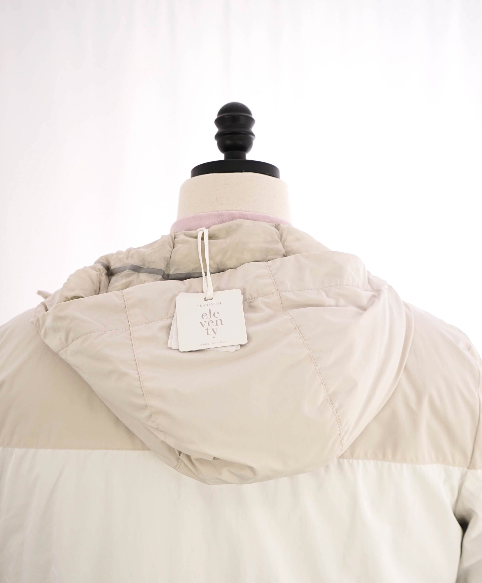 $2,595 ELEVENTY - Neutra Down Hooded Coat Parka (Cucinelli)  - 40R