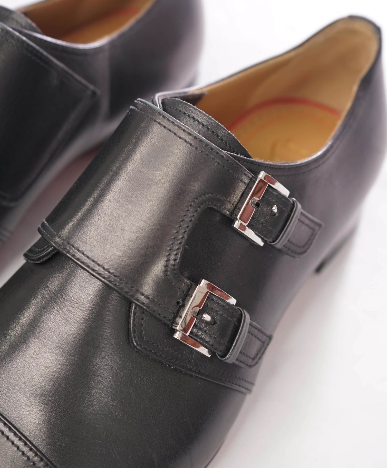 $1,150 CHRISTIAN LOUBOUTIN - *MORTIMER* Black Double Monk Loafers US 10.5 (43.5EU)