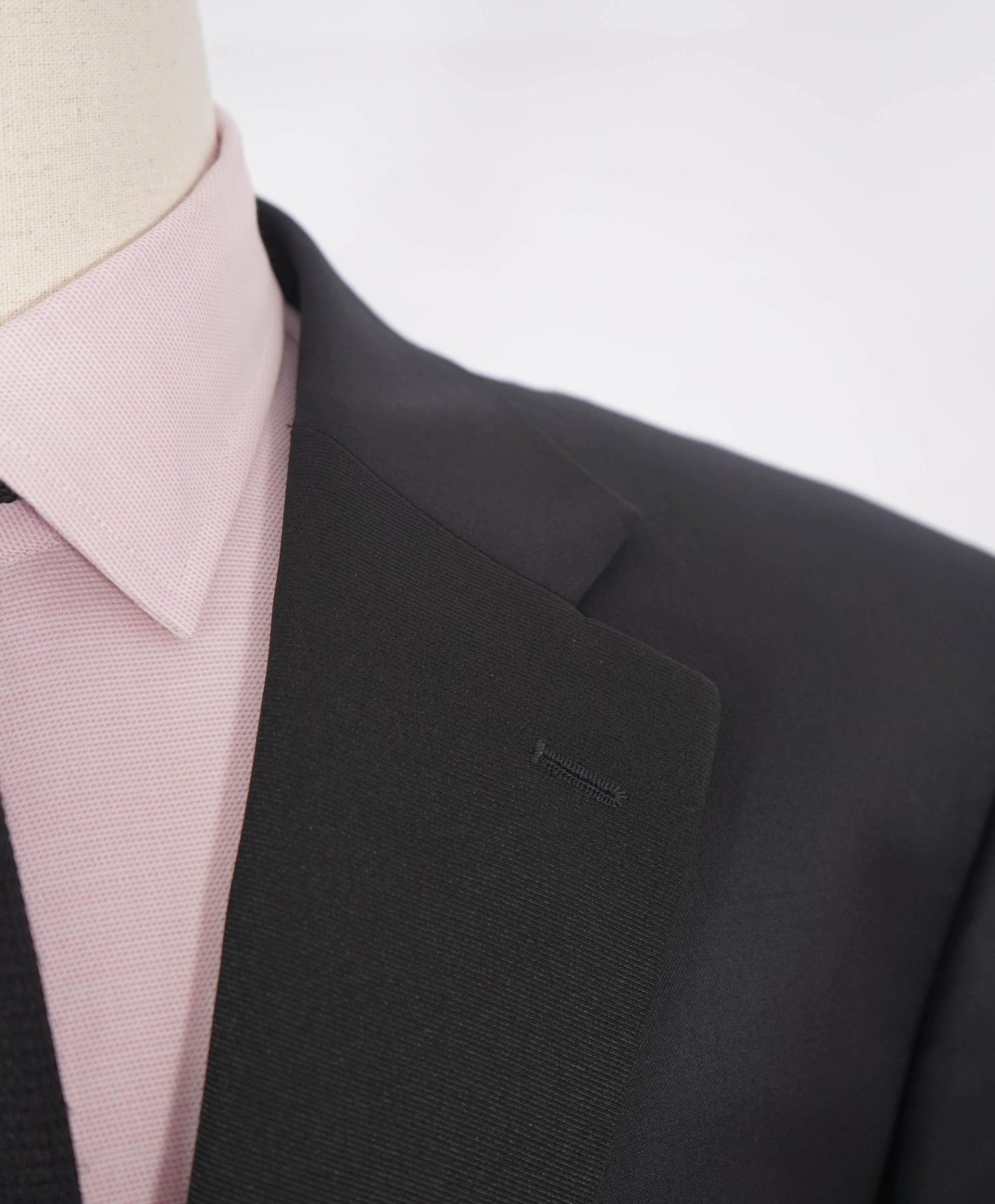 $1,295 ZEGNA For SAKS 5TH AVE - Black Wool Classic Tuxedo - 46R
