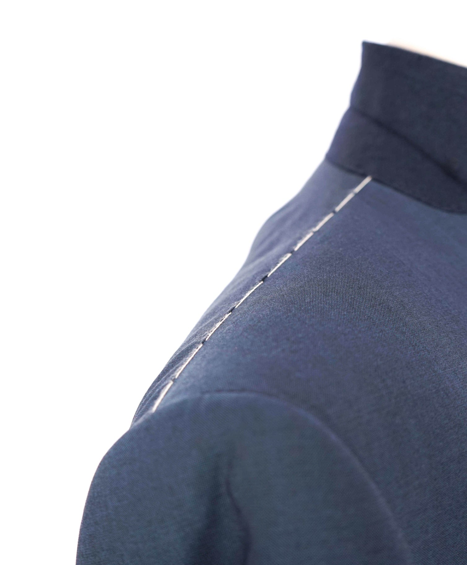 $4,495 ZEGNA - Solid Blue Wool "SU MISURA" Custom Suit - 50R US