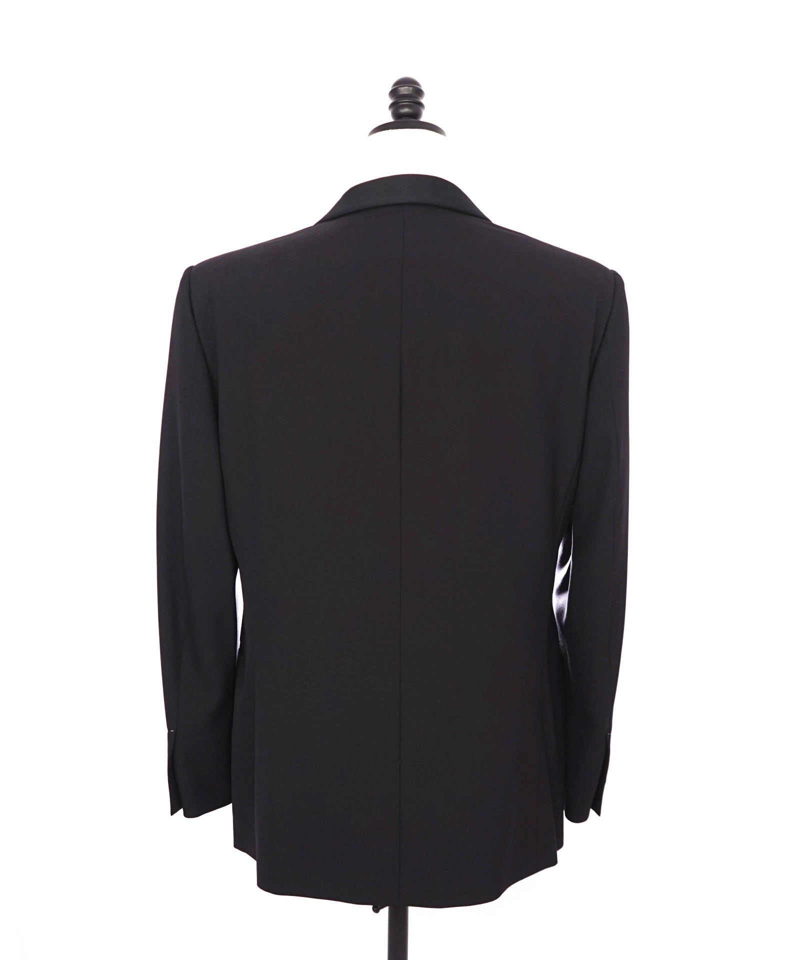 $5,995 RALPH LAUREN PURPLE LABEL - Black Shawl Collar Tuxedo - 42L