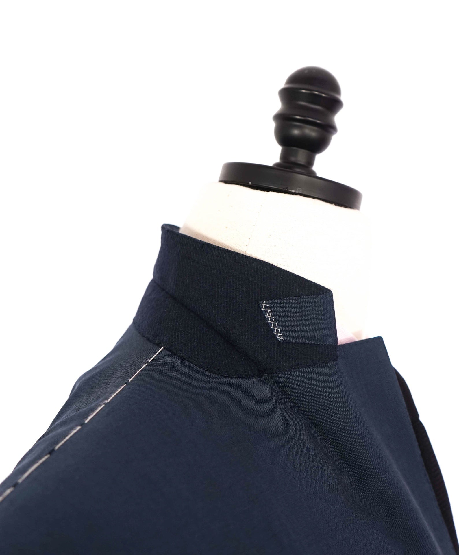 $4,495 ZEGNA - Solid Blue Wool "SU MISURA" Custom Suit - 50R US