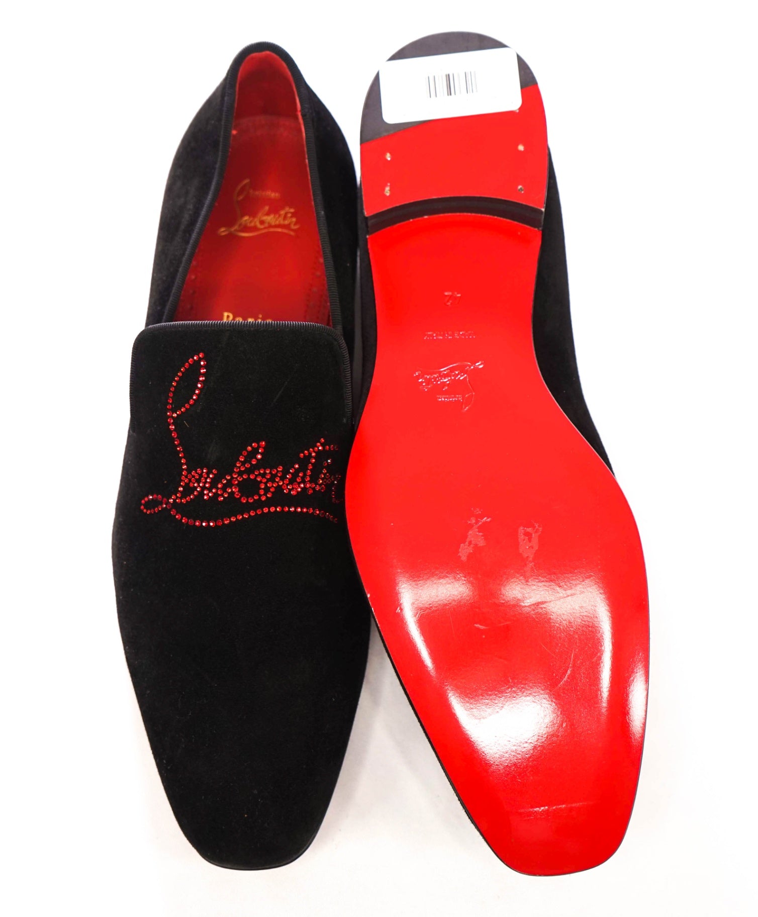 $1,100 CHRISTIAN LOUBOUTIN - *Dandelion Strass* Crystal Loafers - 12.5 (45.5EU)