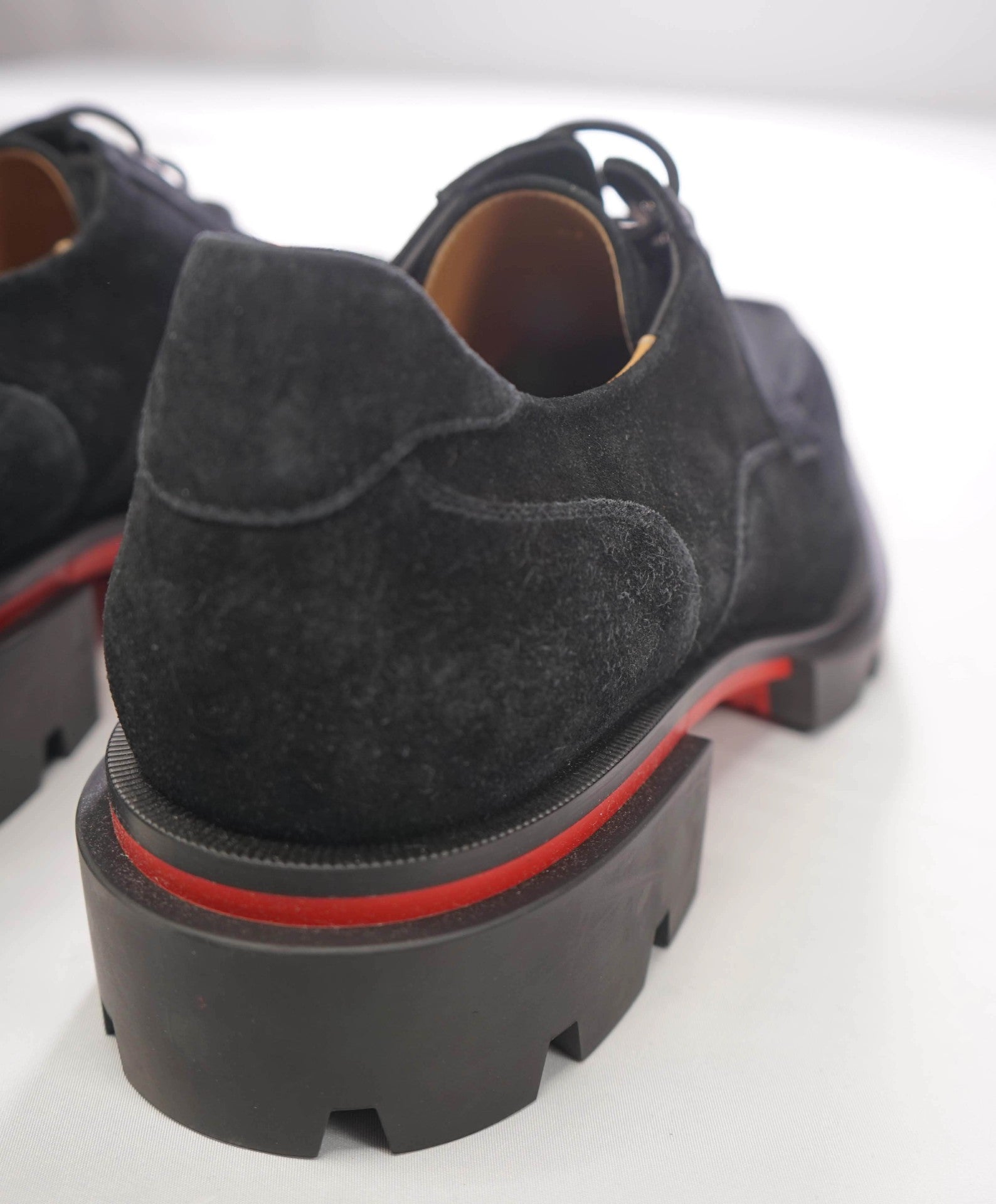 $1,195 CHRISTIAN LOUBOUTIN - "Our Georges L" Lug Sole Derby - US 13 (46EU)