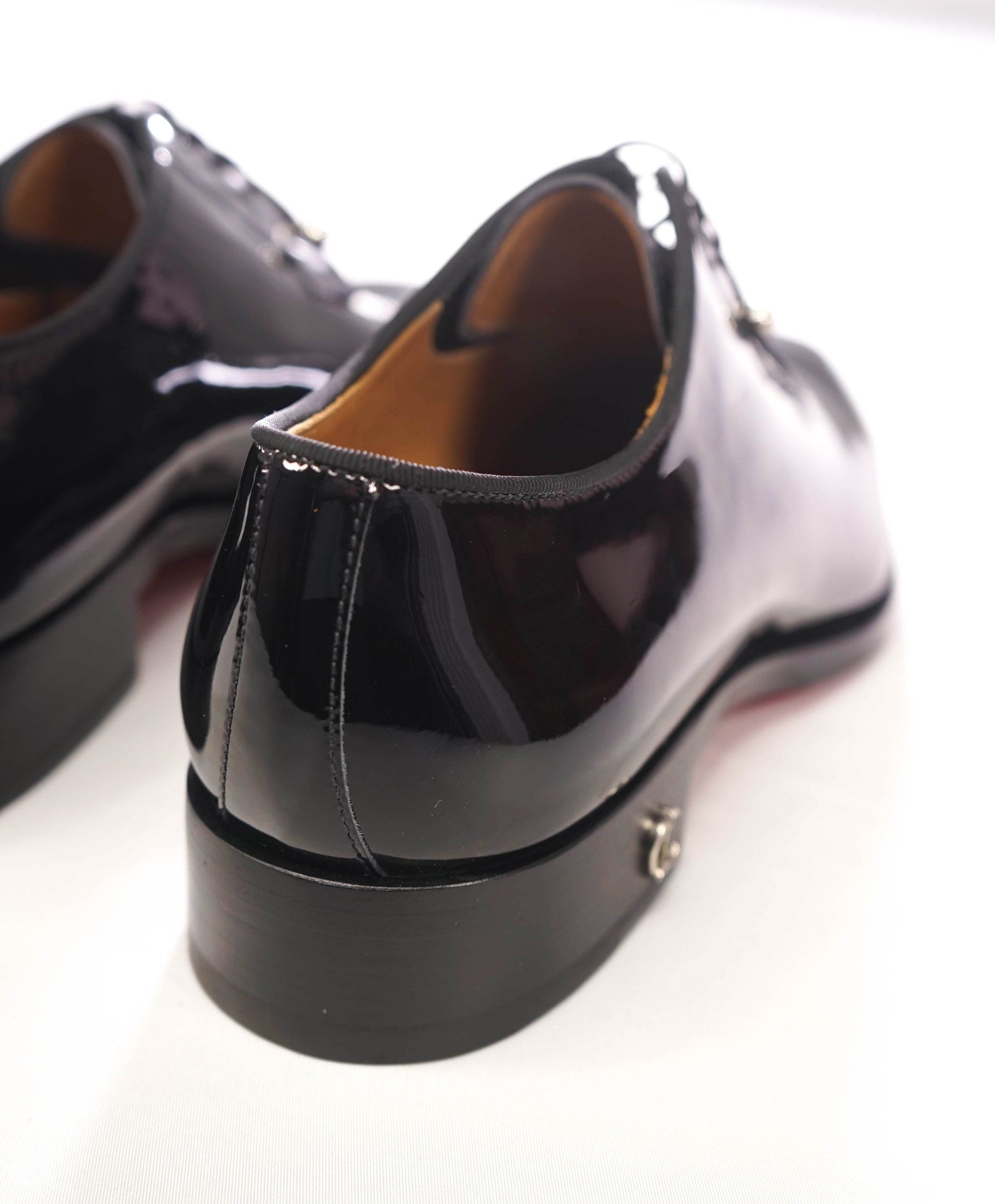 $1,250 Christian Louboutin "Chambeliss" Black Patent Leather Derby - US 7 (40EU)