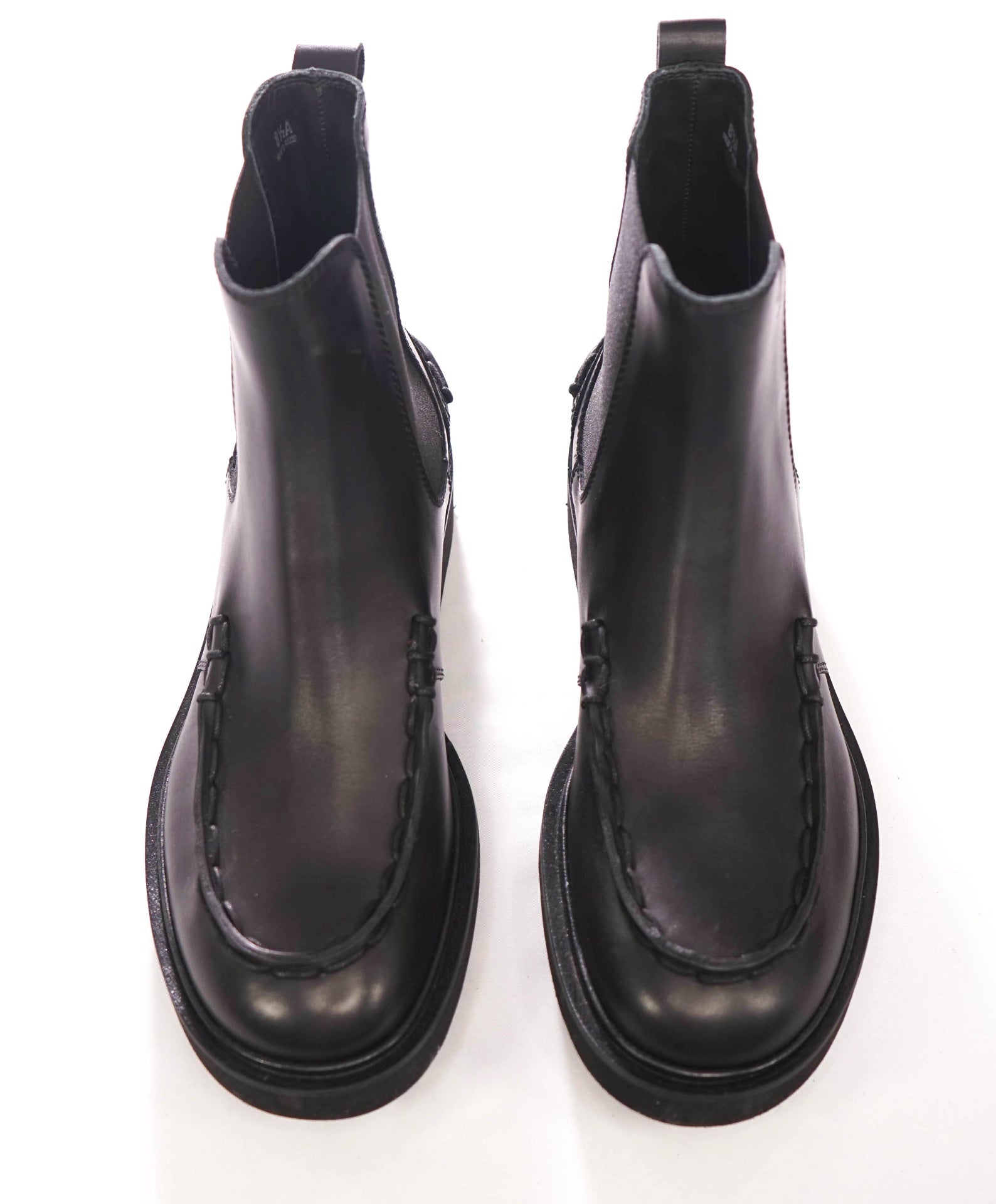 $1,245 TOD'S - Black Leather Ankle Boots - US 9.5 (UK8.5)