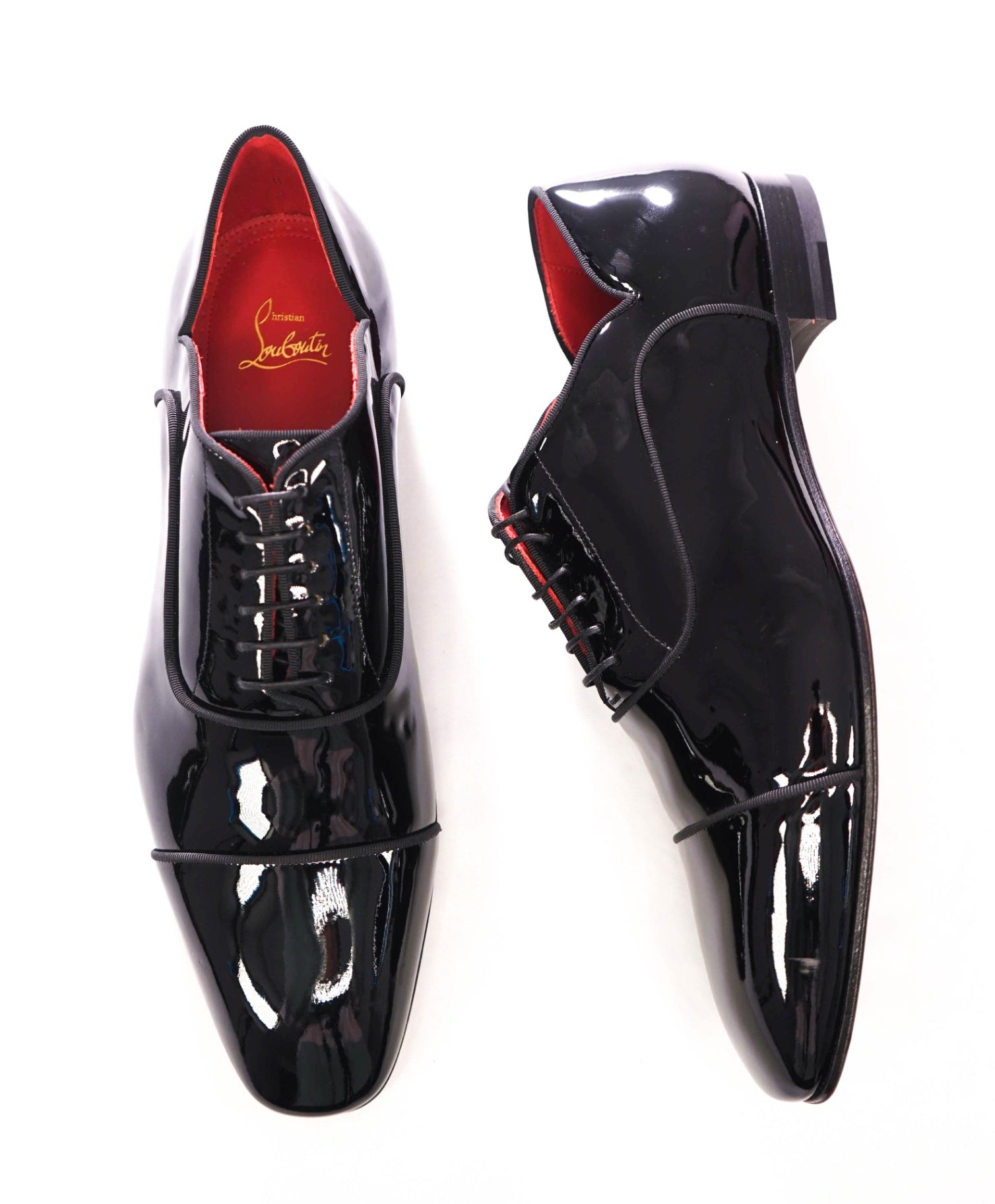 $1,050 Christian Louboutin - Black "Greggy Chick" Oxford - US 10.5 (43.5EU)