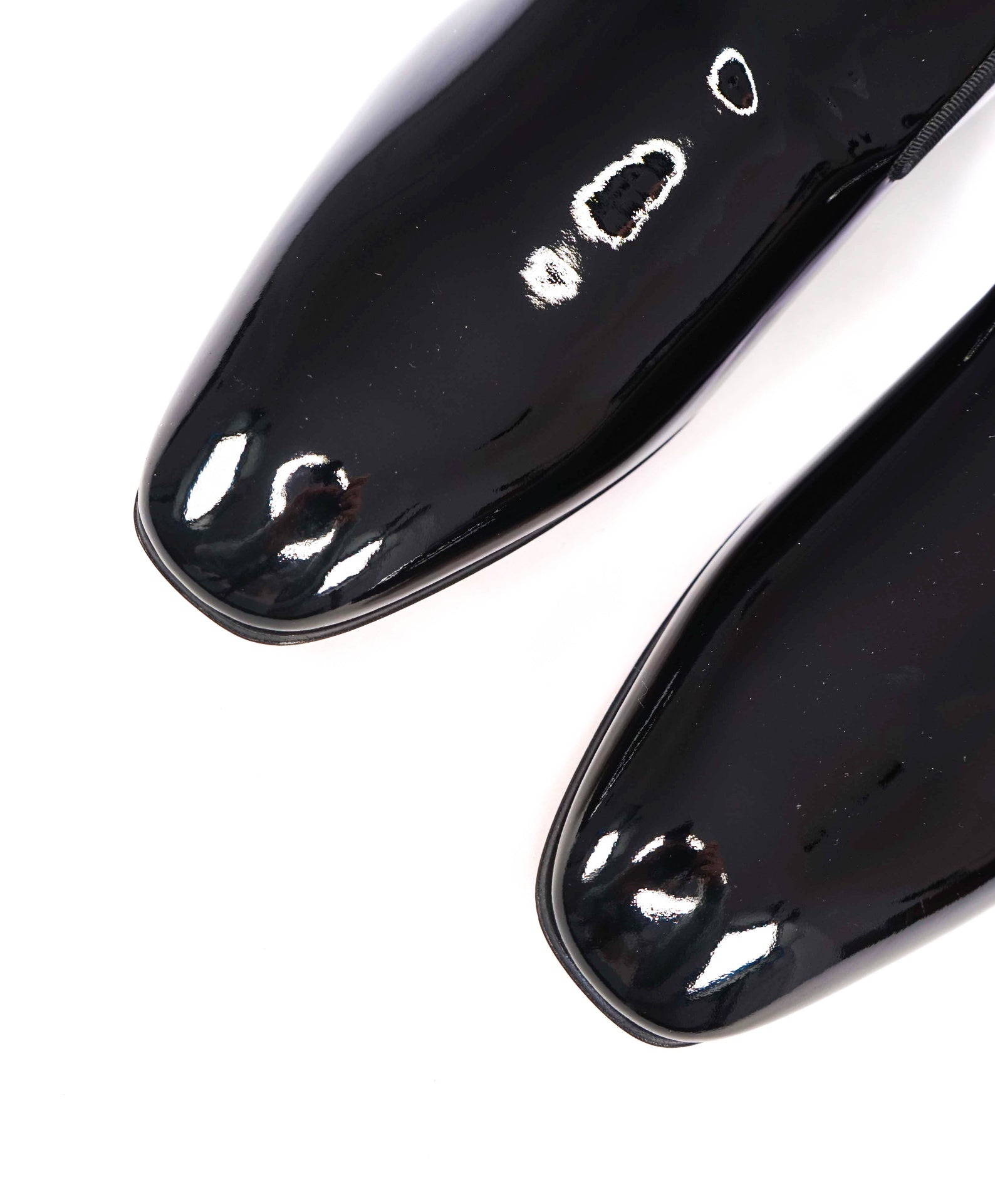 $1,050 CHRISTIAN LOUBOUTIN - * DANDY CHICK* Black Patent Loafers - US 11.5 (EU44.5)