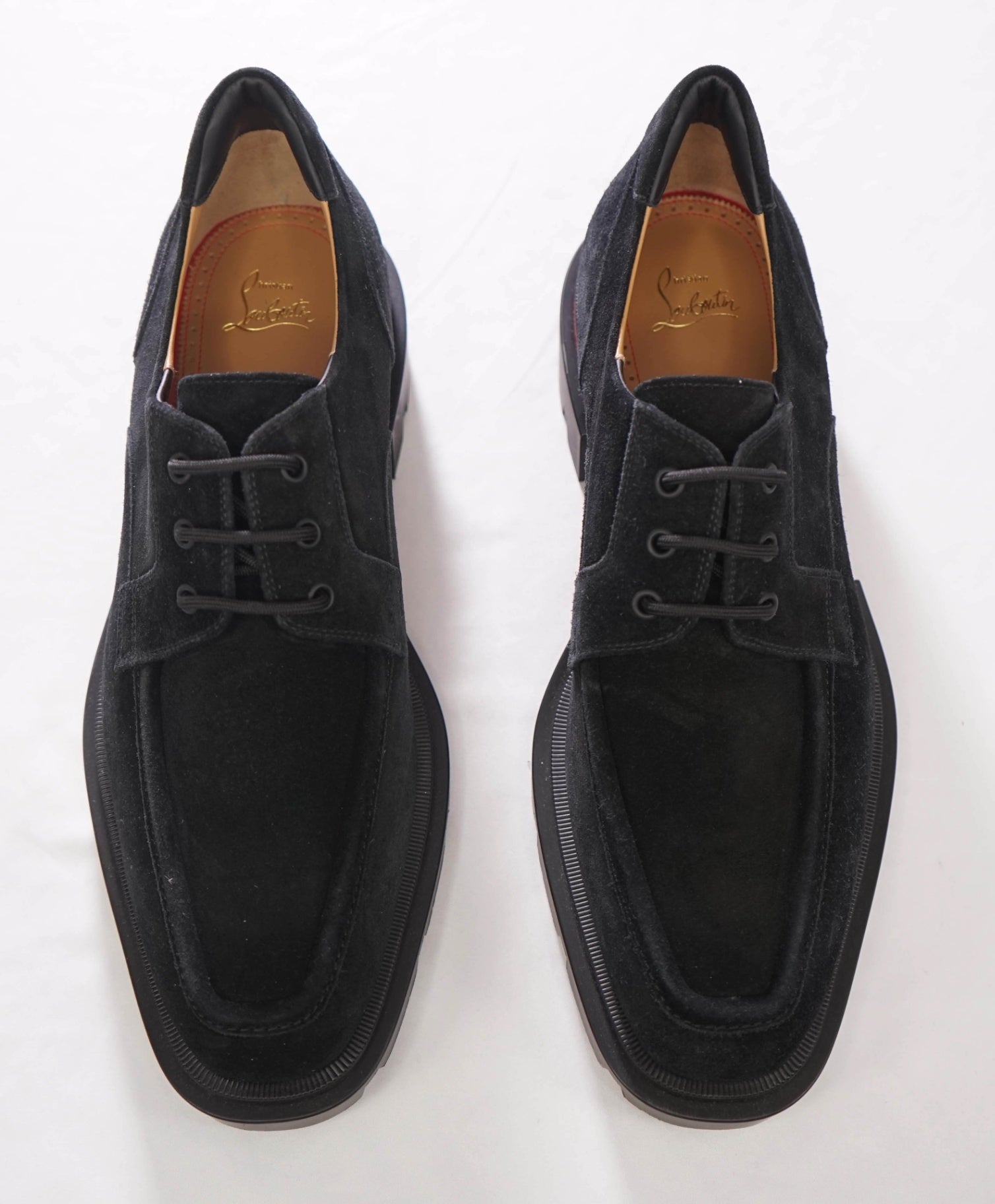$1,195 CHRISTIAN LOUBOUTIN - "Our Georges L" Lug Sole Derby - US 13 (46EU)