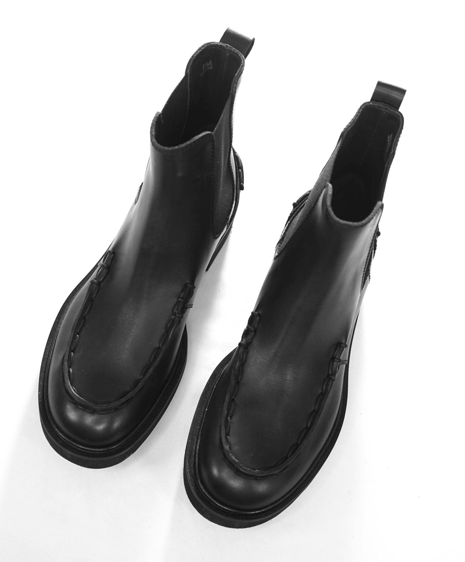 $1,245 TOD'S - Black Leather Ankle Boots - US 9.5 (UK8.5)
