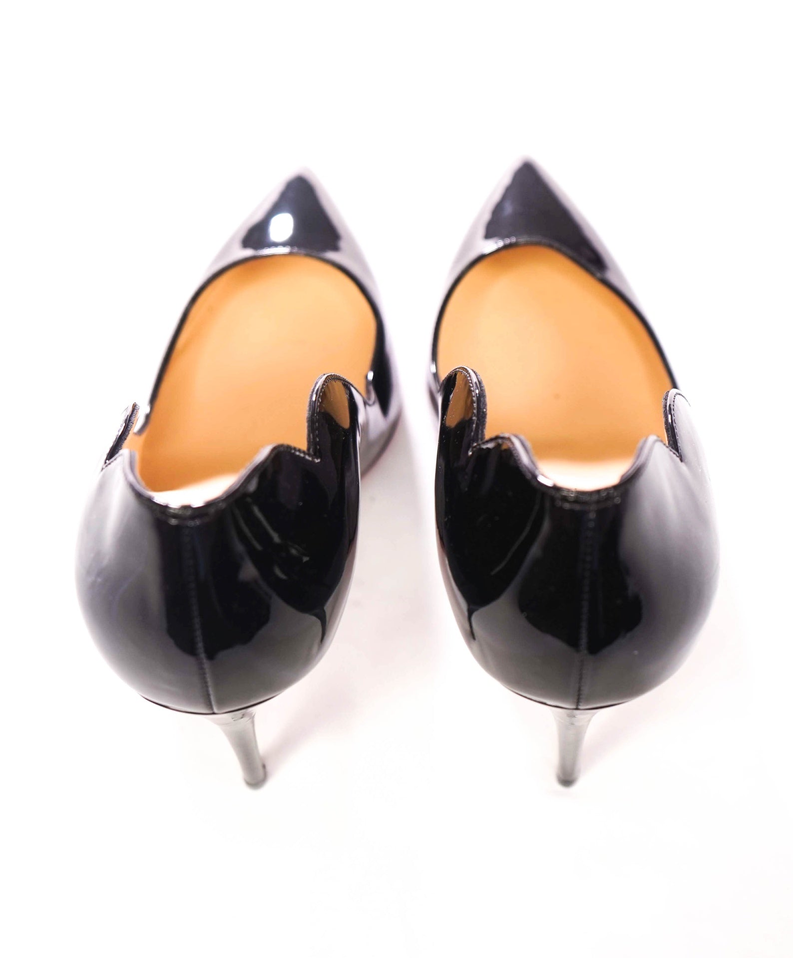 $945 CHRISTIAN LOUBOUTIN - Black 100mm *HOT CHICK* Pumps - US 6 (36EU)