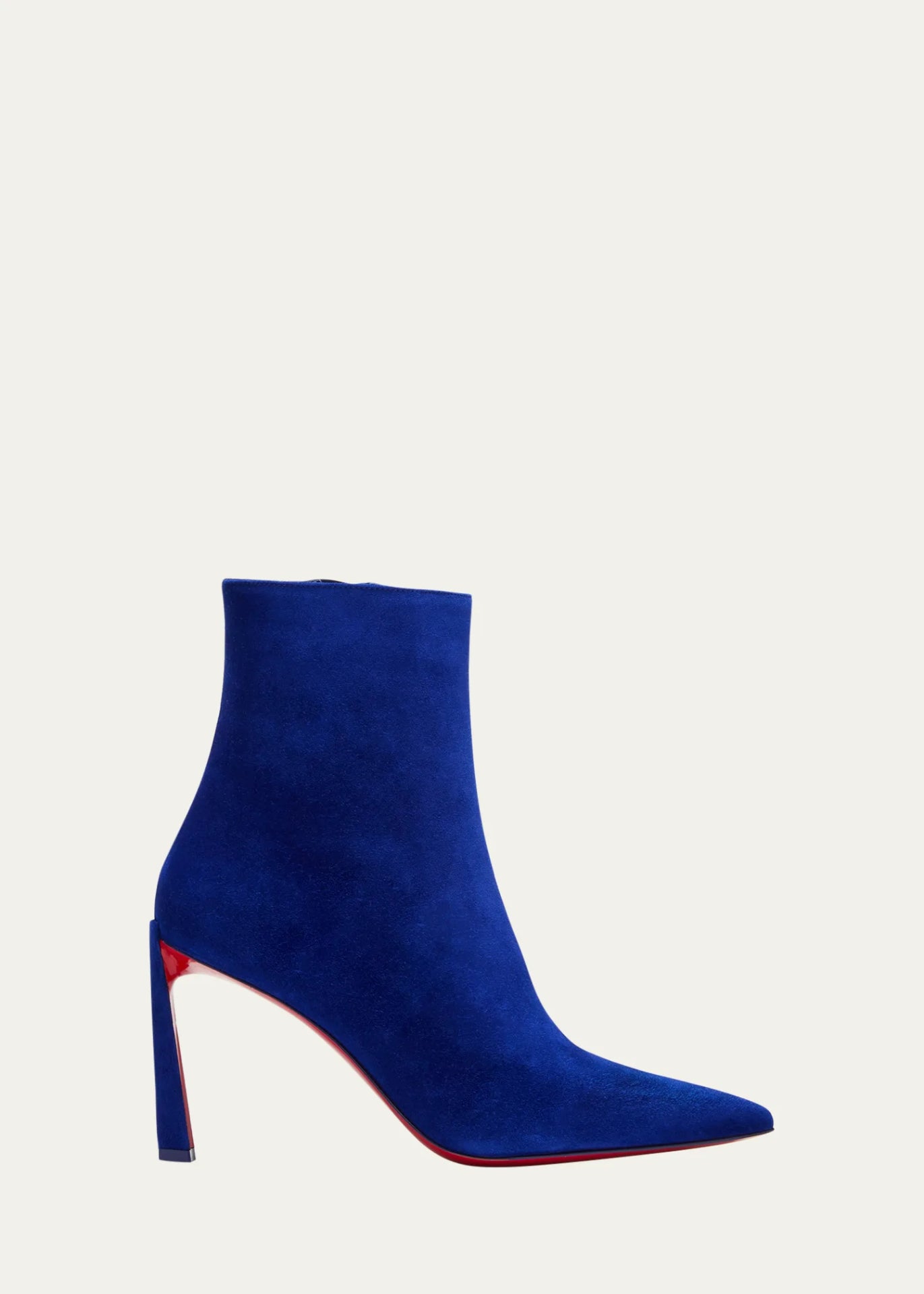 $1,395 CHRISTIAN LOUBOUTIN - Condora Suede 80mm Boots - US 7.5 (37.5EU)