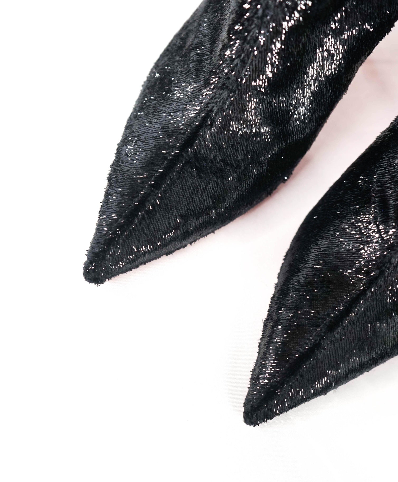 $1,845 CHRISTIAN LOUBOUTIN - Black "KATE BOTTA" Velours Papillon 100mm Boots - US 9.5 (39.5EU)