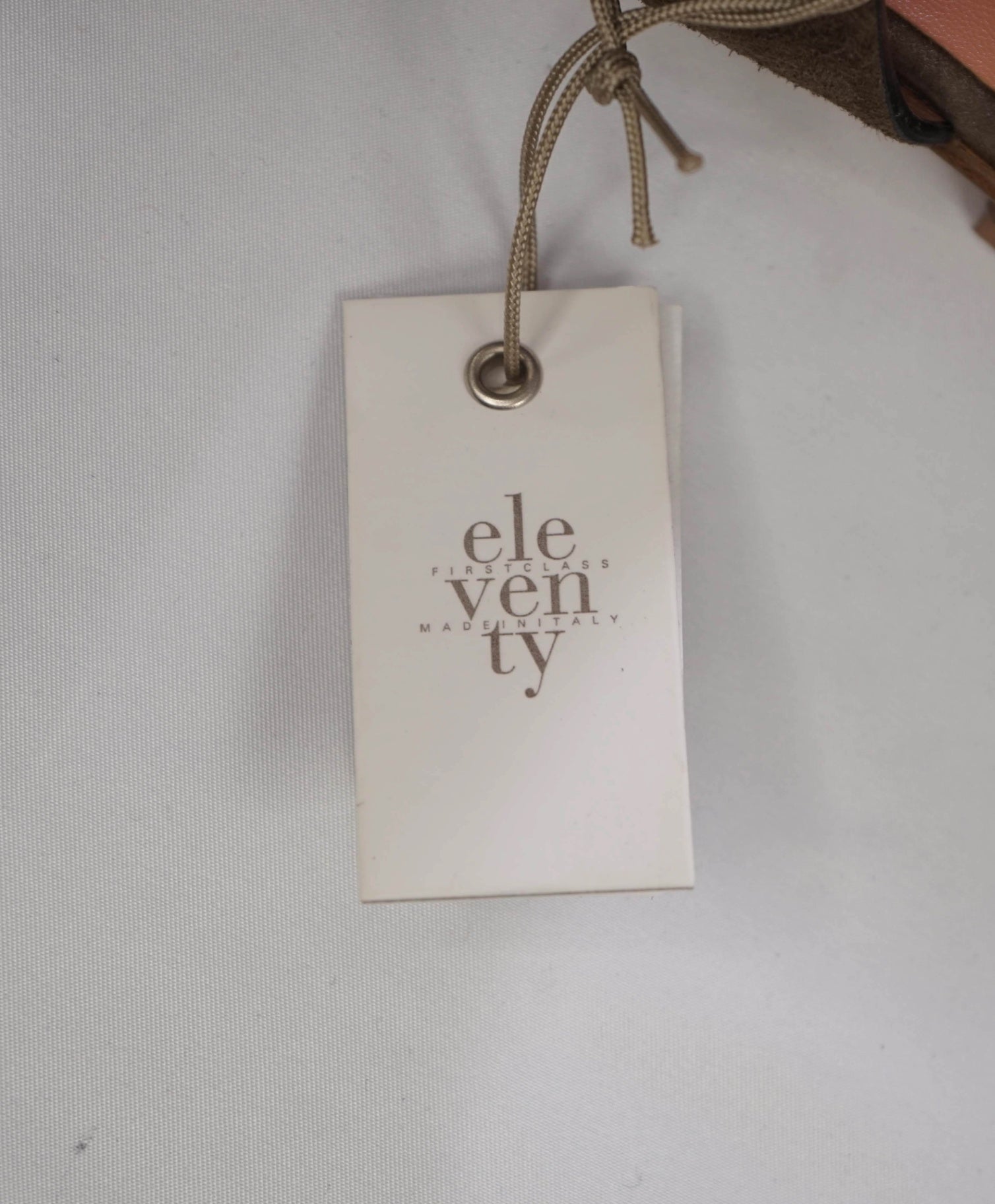 $515 ELEVENTY - Gray/Brown Suede Sandals - US 6 (36EU)