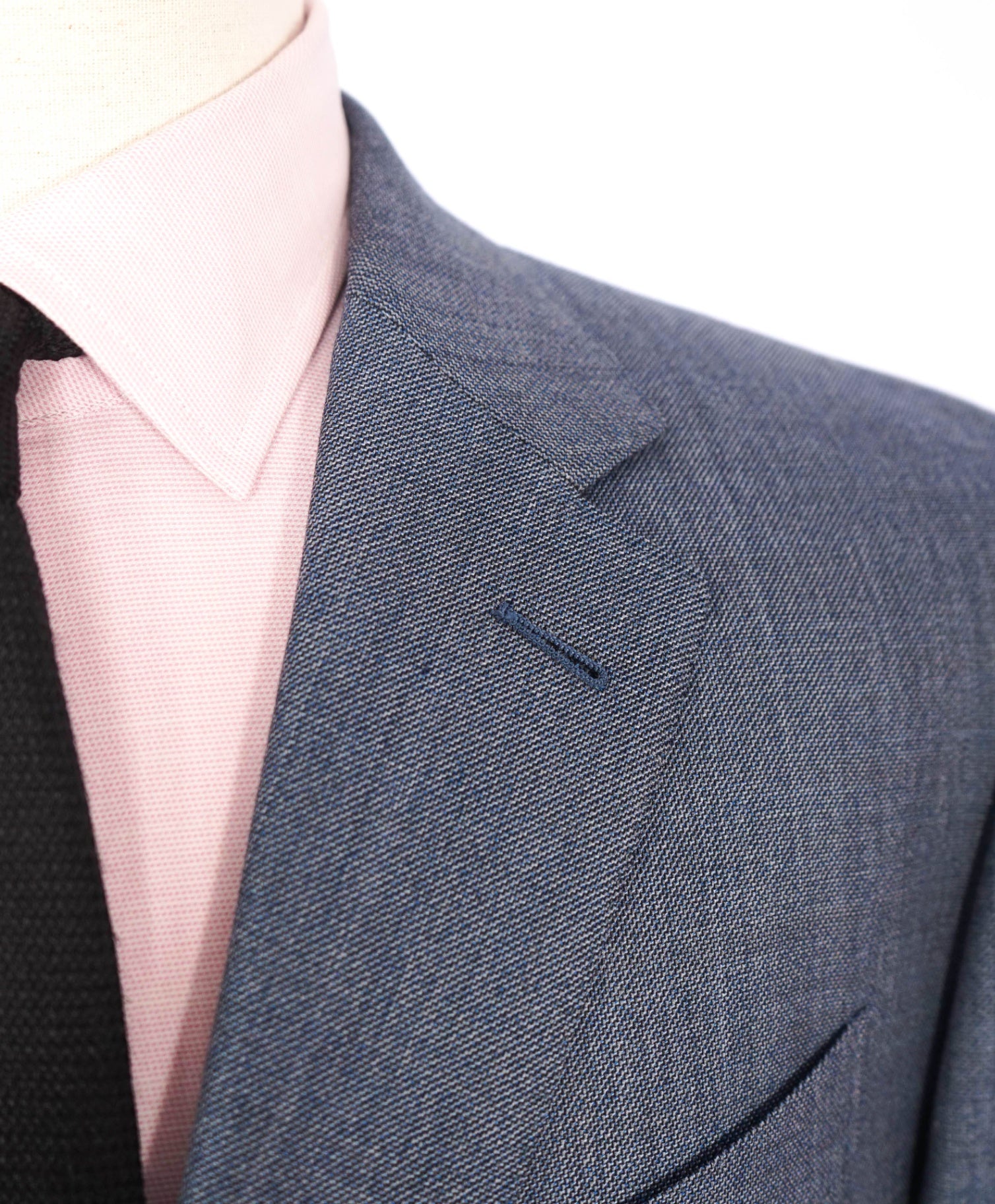 $3,995 ZEGNA - "MULTI SEASON" Pastel Blue Wool Suit - 46R