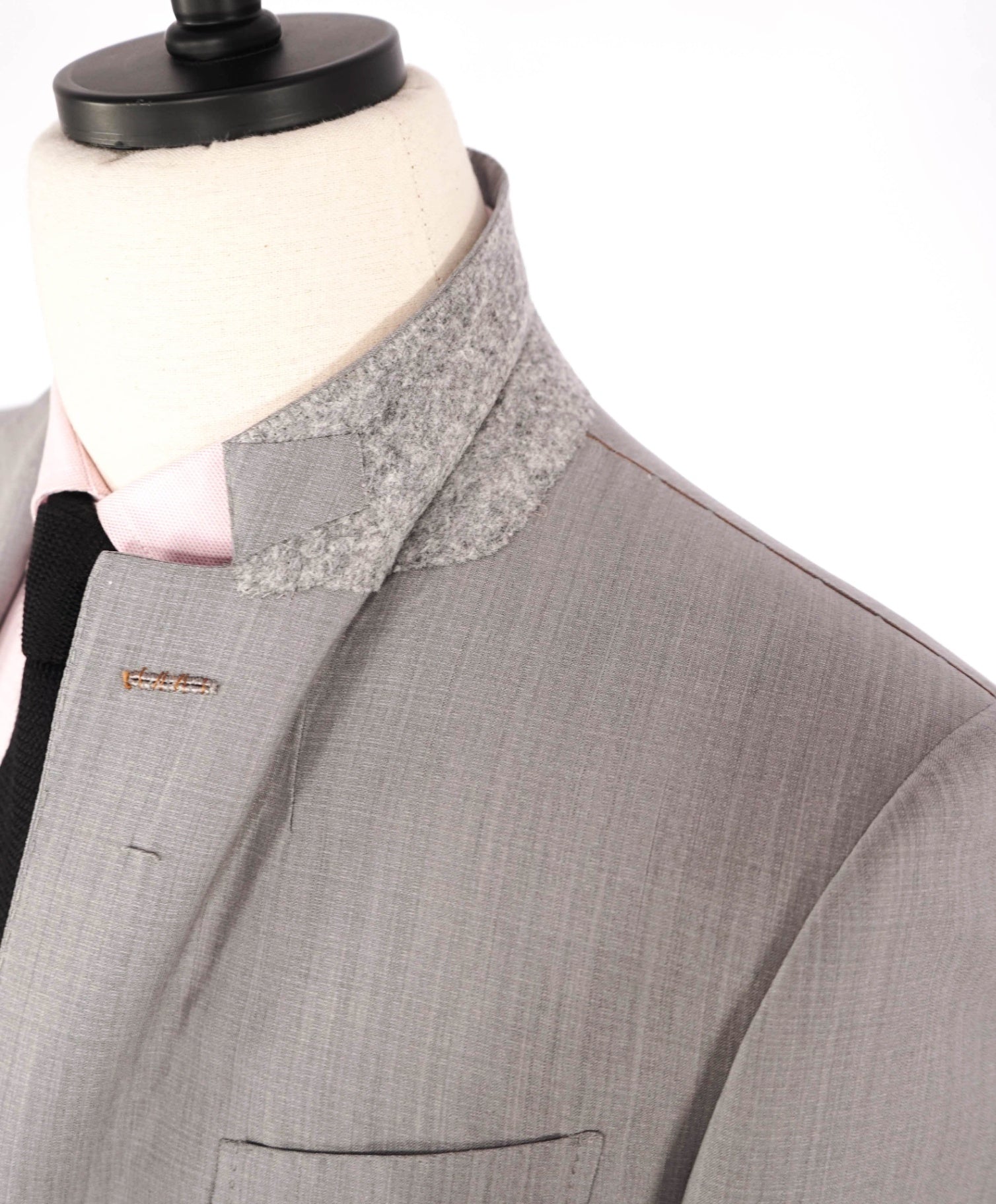 $7,900 ZEGNA - Light Gray XXX "High Performance" Wool Suit - 34S