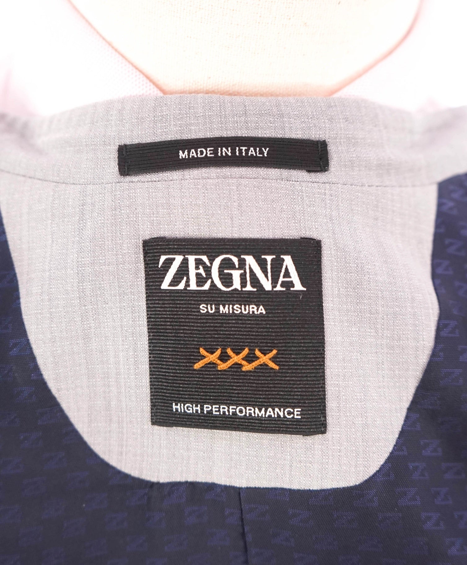 $7,900 ZEGNA - Light Gray XXX "High Performance" Wool Suit - 34S