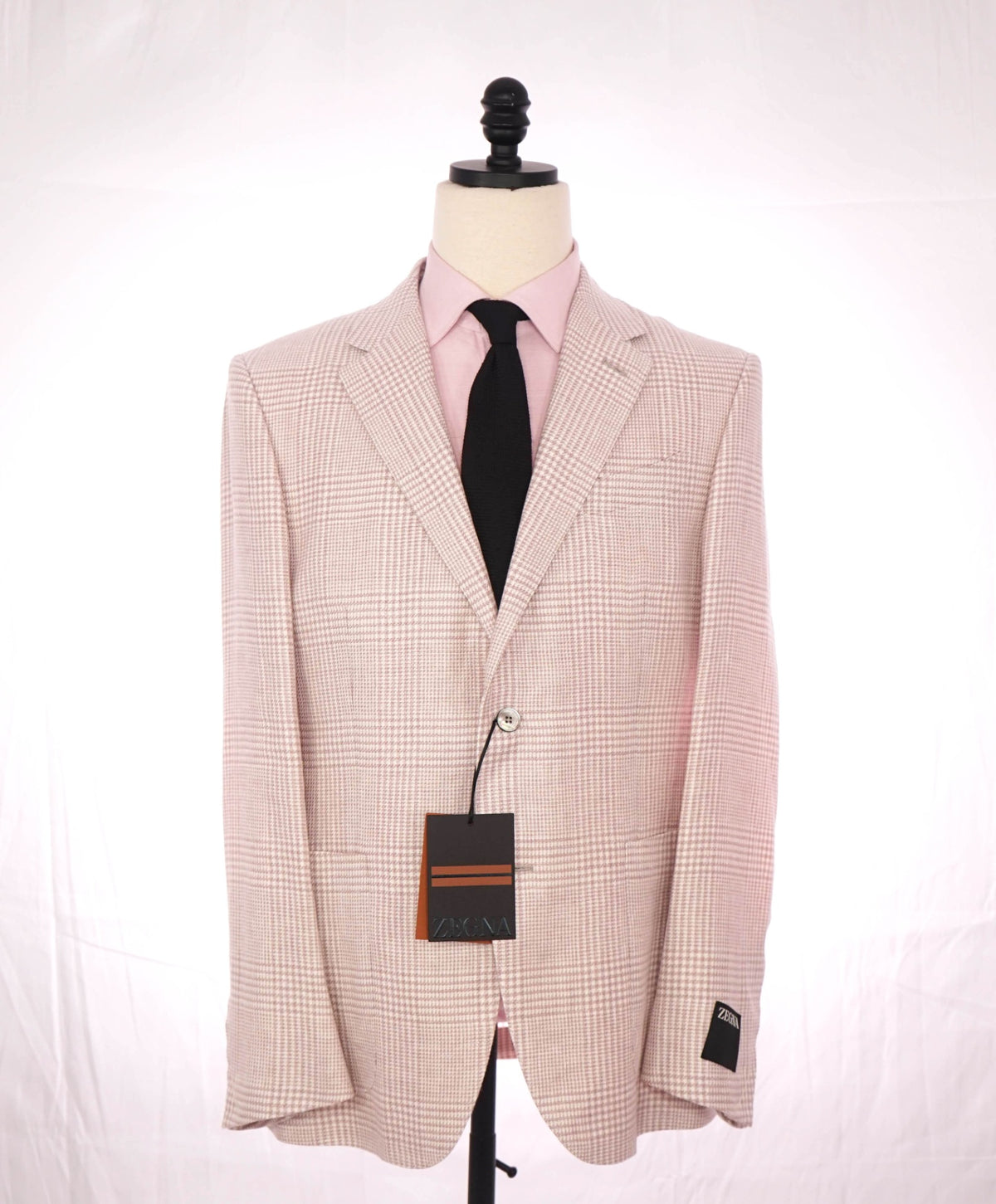 $3,590 ZEGNA - Pink Plaid 