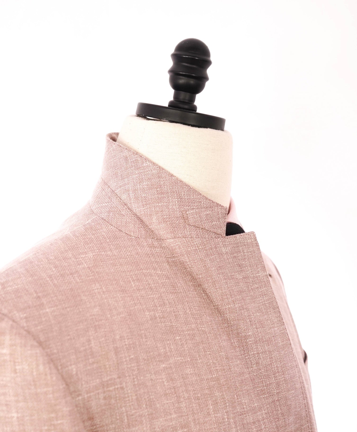 $2,990 ZEGNA - Pastel Pink CROSSOVER Linen/Wool/Silk Blazer - 46R
