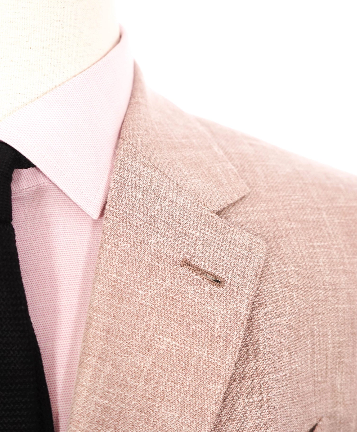 $2,990 ZEGNA - Pastel Pink CROSSOVER Linen/Wool/Silk Blazer - 46R
