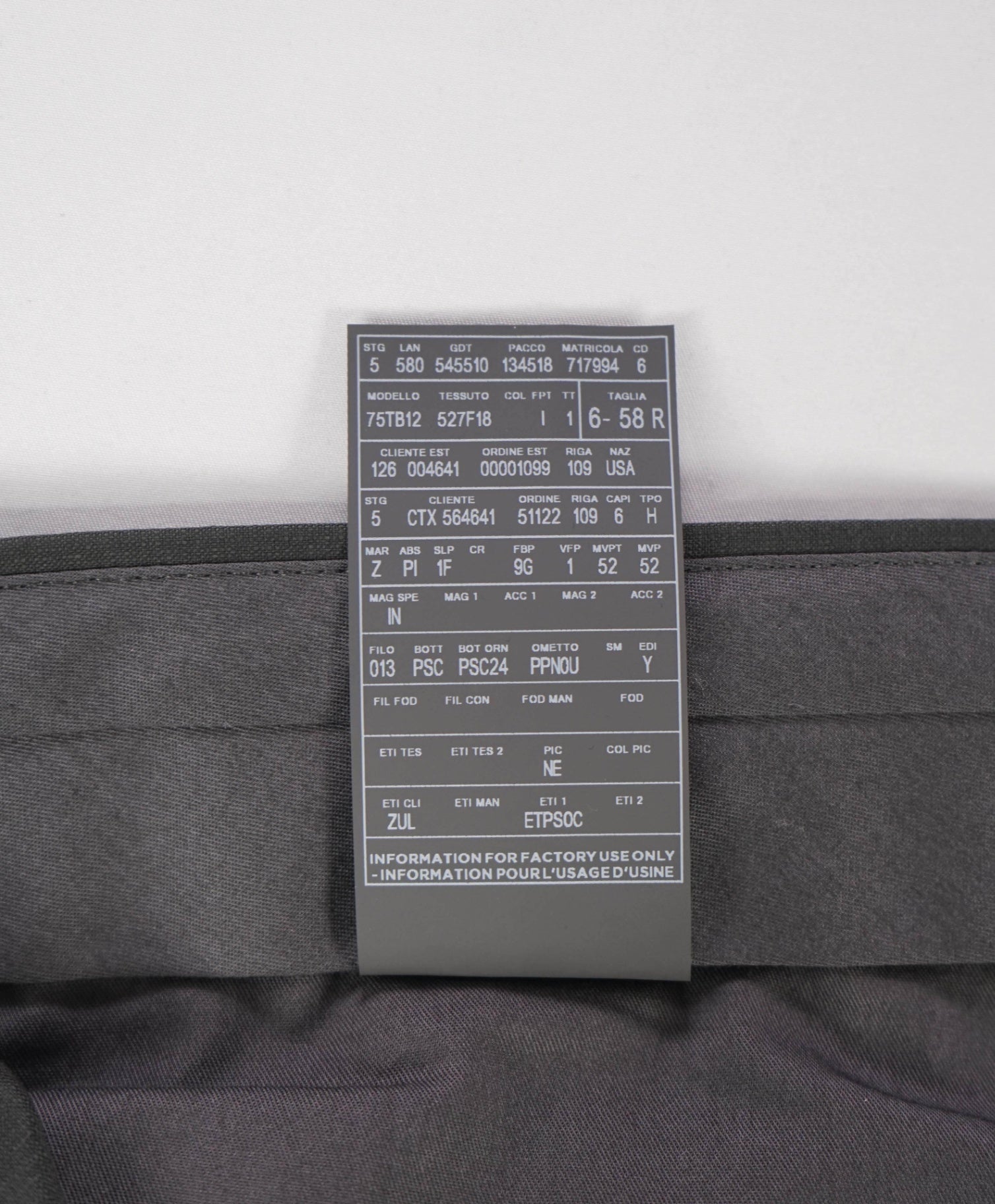 $775 ZEGNA - Dark Green High Performance "ALL SEASON"  Slim Pants - 40W
