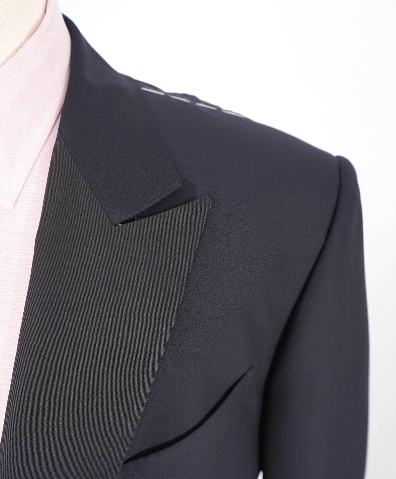 $5,995 ZEGNA - Navy Blue TROFEO 600 Wool/Silk Tuxedo - 48R
