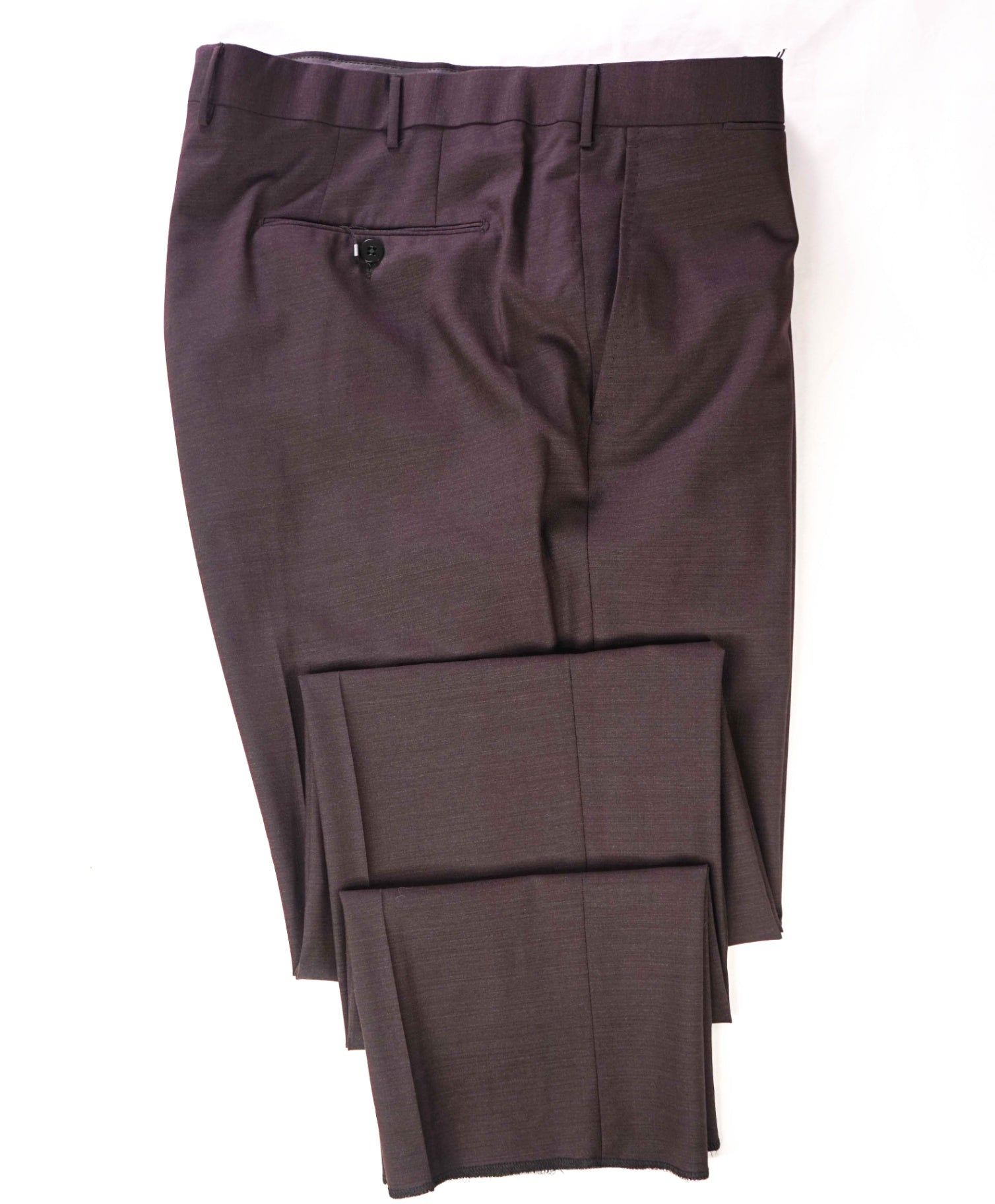 $750 ZEGNA - Burgundy High Performance "ALL SEASON"  Pants - 38W