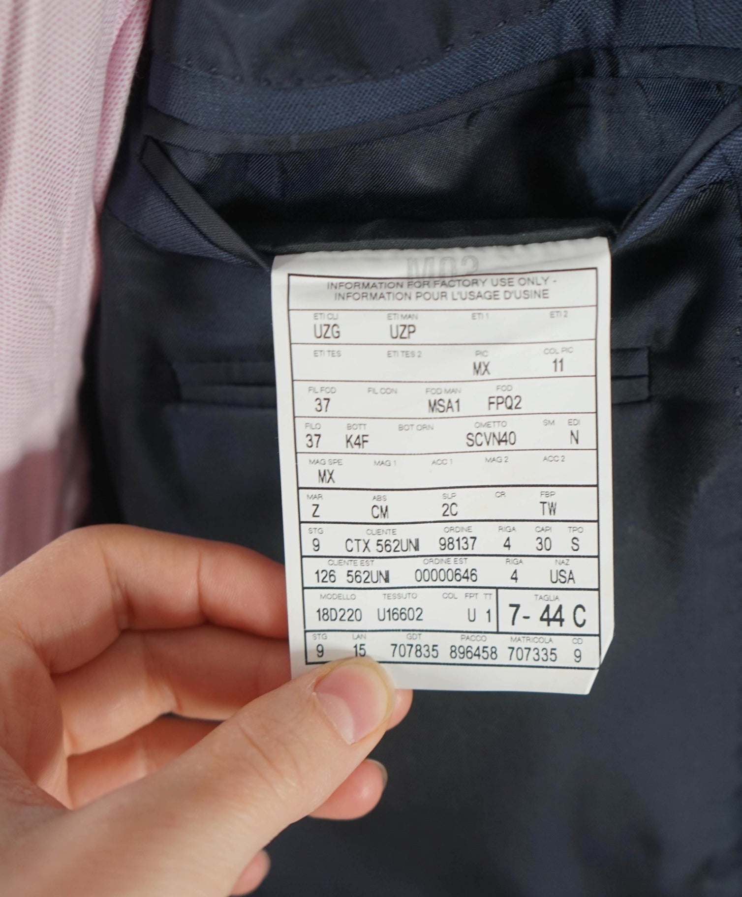 $3,990 ZEGNA - Medium Pastel Blue Wool/Silk Suit - 34S US