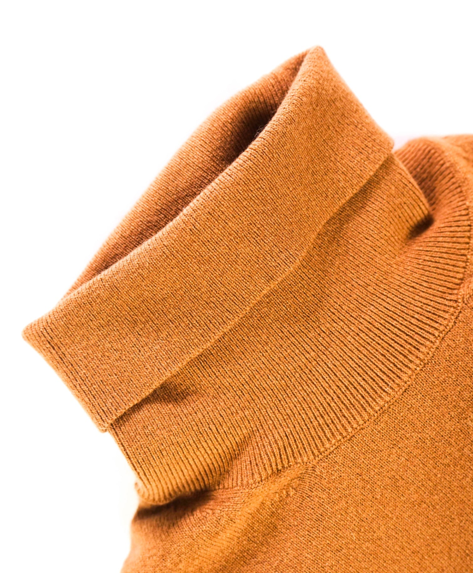 $2,290 ZEGNA - Camel PURE CASHMERE Turtleneck Sweater - XL (54EU)