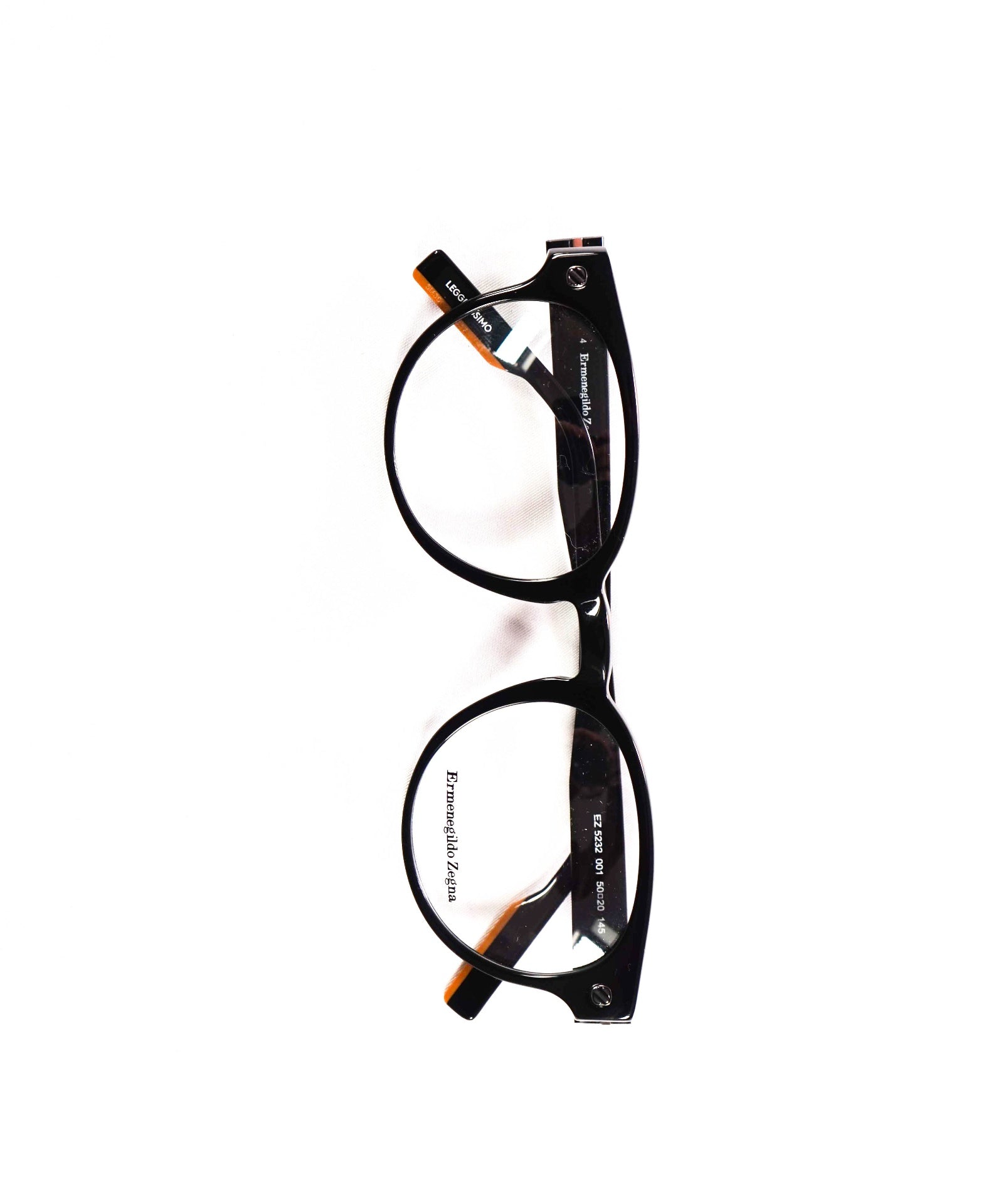 $475 ZEGNA - "LEGGERISSIMO" EZ 5232 Plastic Glasses - 50 20 145