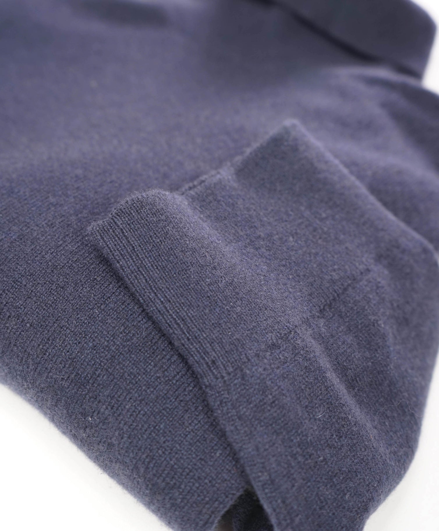 $2,290 ZEGNA - Navy PURE CASHMERE Turtleneck Sweater - XXL (56EU)