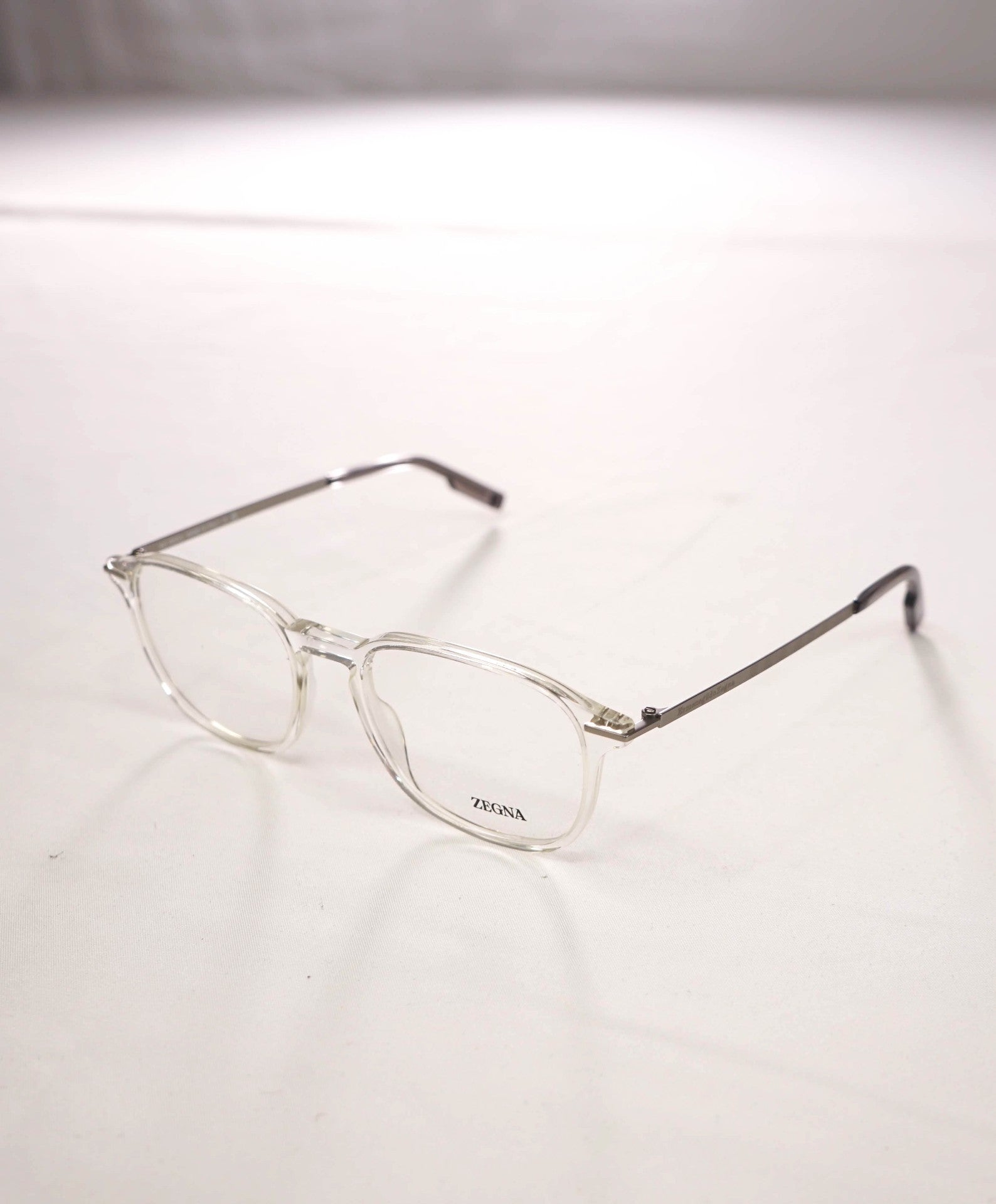 $475 ZEGNA - Plastic/Metal Glasses EZ 5229 - 52 18 145