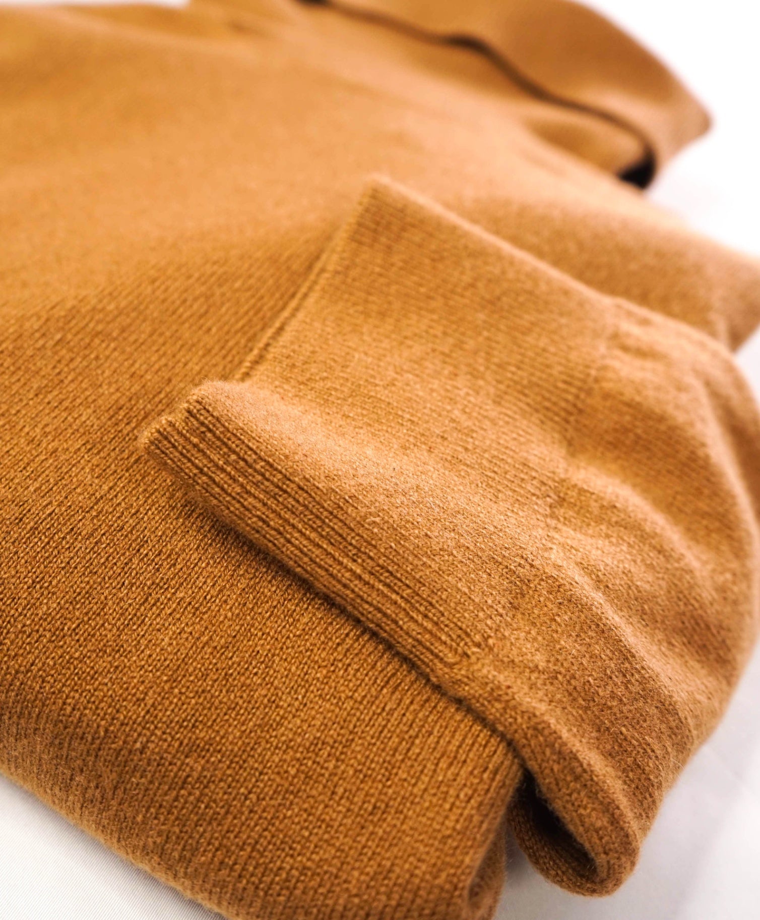 $2,290 ZEGNA - Camel PURE CASHMERE Turtleneck Sweater - XL (54EU)