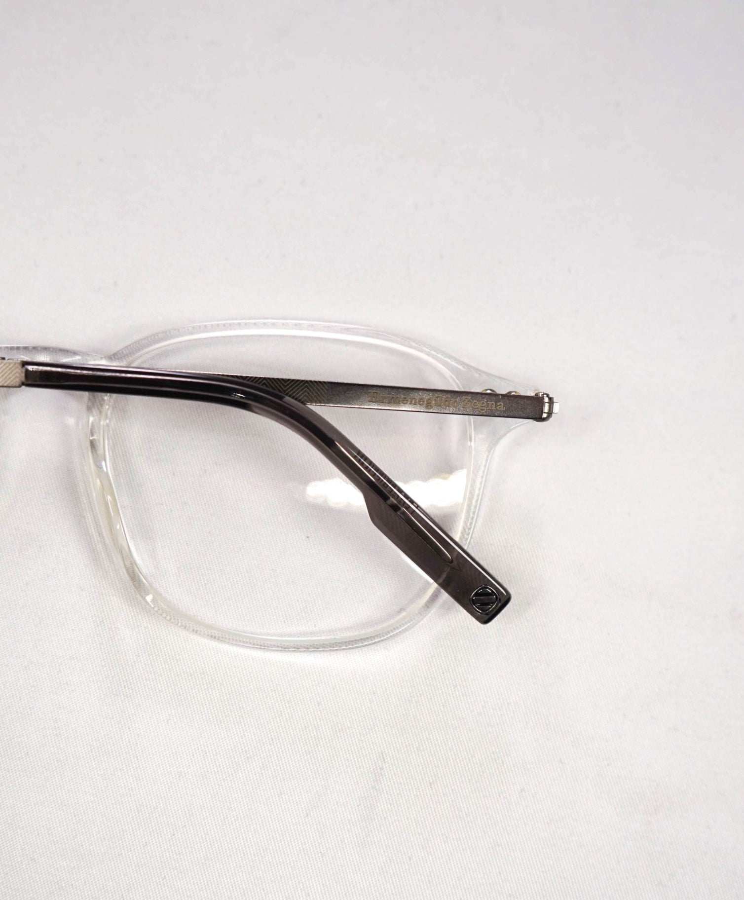 $475 ZEGNA - Plastic/Metal Glasses EZ 5229 - 52 18 145