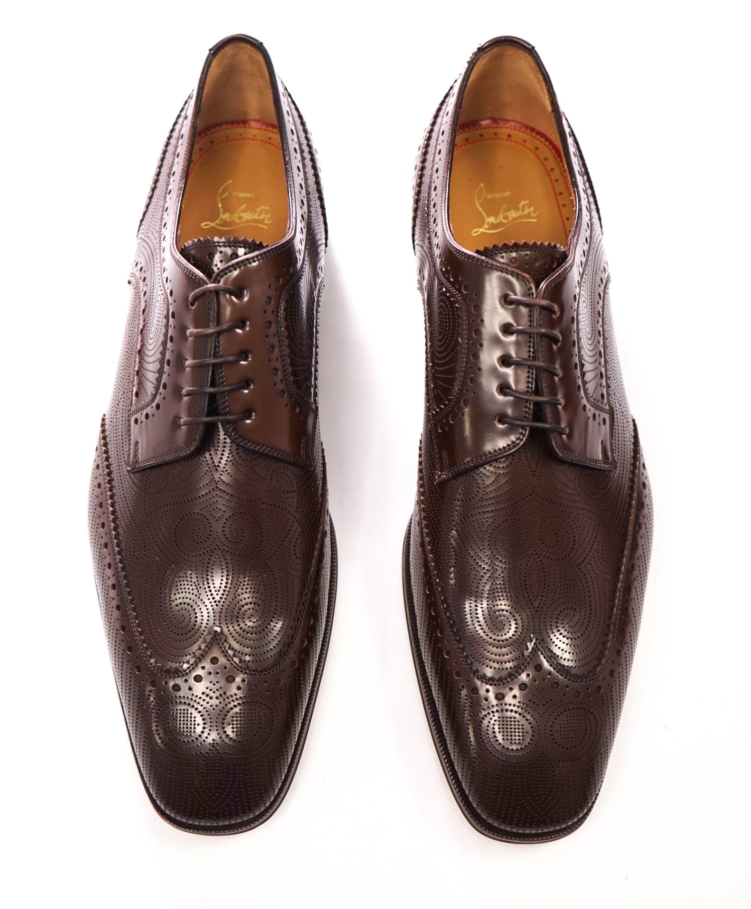 $1,525 CHRISTIAN LOUBOUTIN - 1 Of 1 Sample Derby - US 13 (46EU)