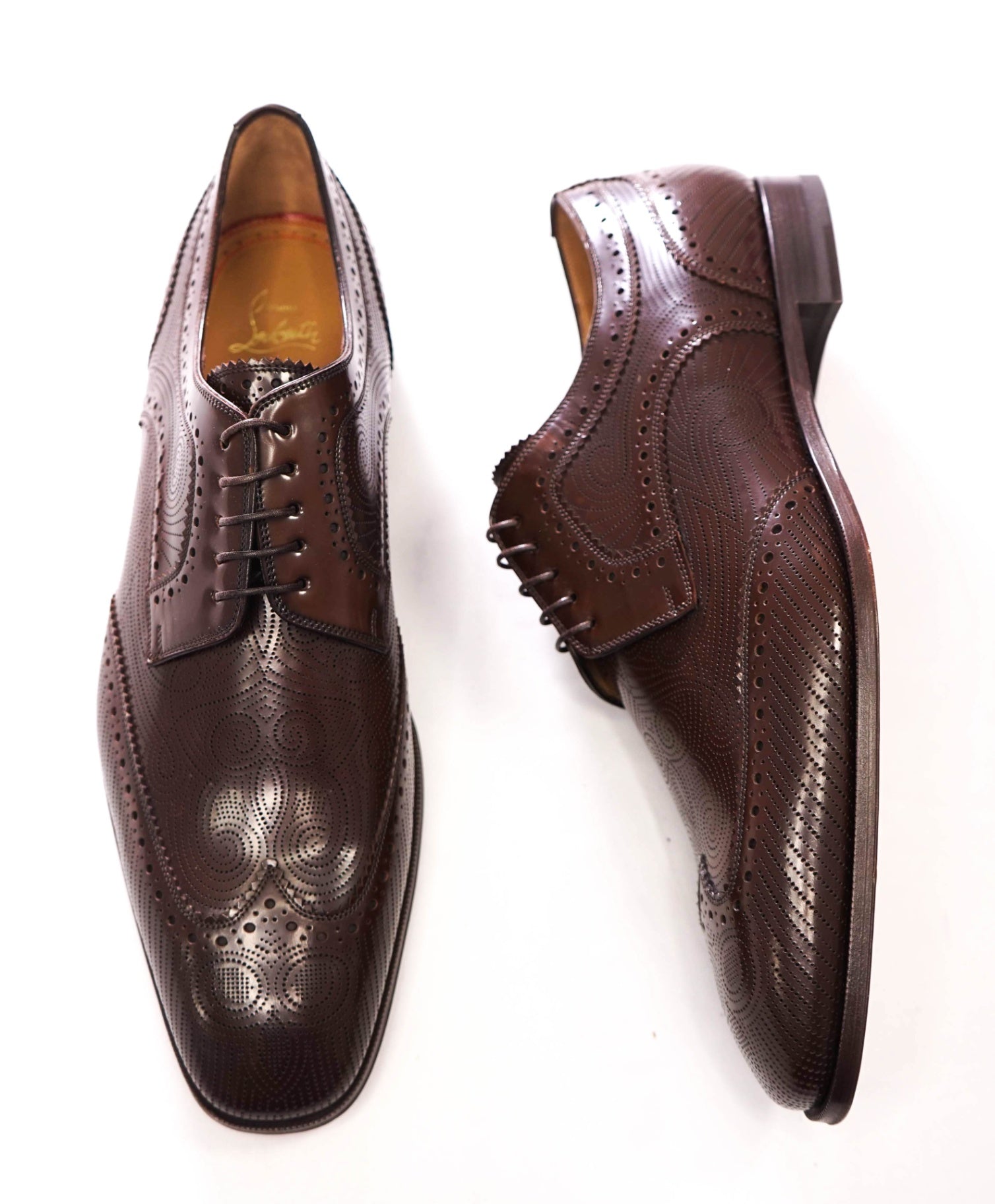 $1,525 CHRISTIAN LOUBOUTIN - 1 Of 1 Sample Derby - US 13 (46EU)