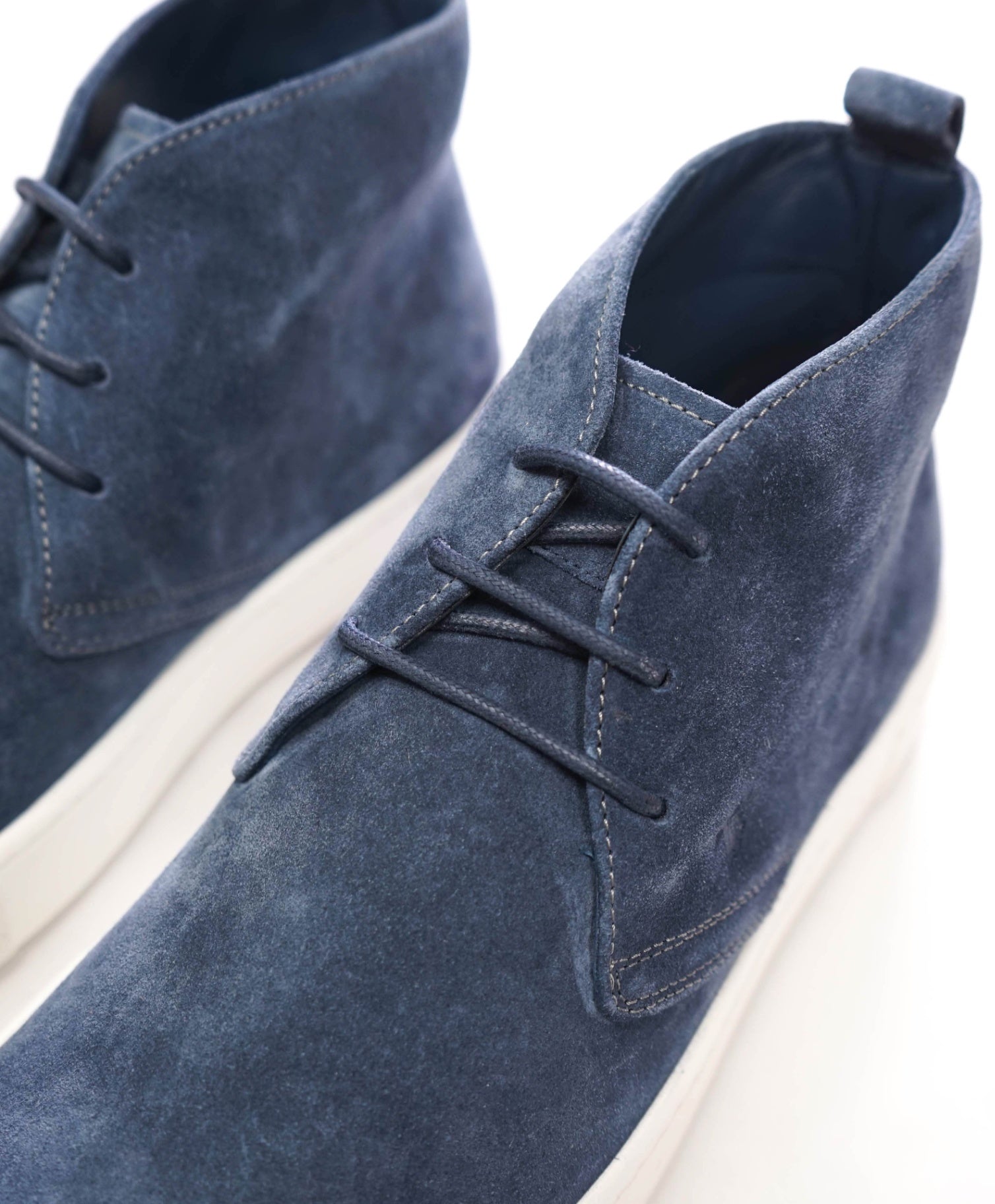 $750 TOD'S - Blue Suede Chukka Boot - US 8.5 (7.5UK)