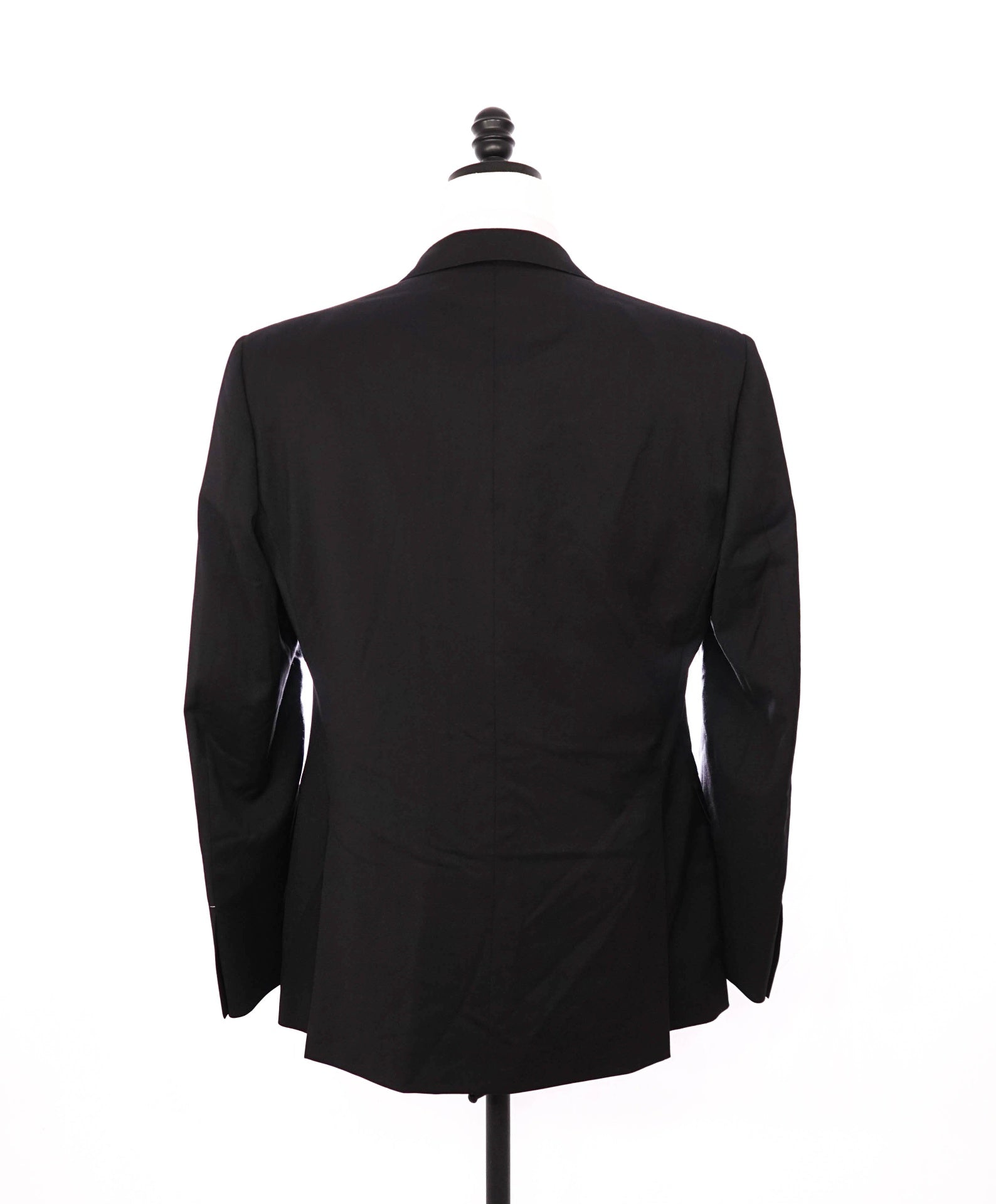 $5,995 RALPH LAUREN PURPLE LABEL - Black Double Breasted Blazer - 42R