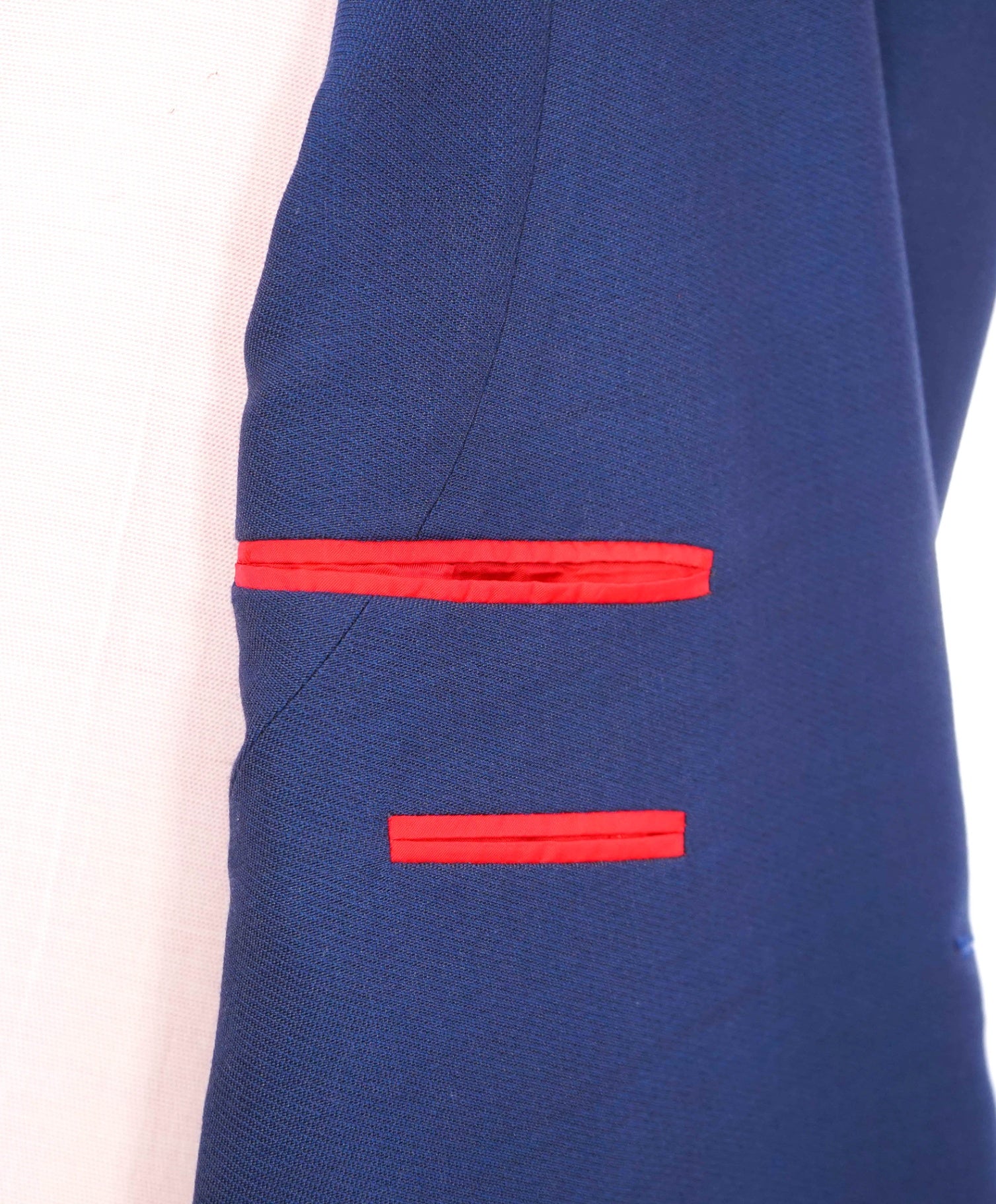 $3,995 ISAIA - Wool/ 43% Cashmere Solid Blue Overcoat - 50R (60EU)