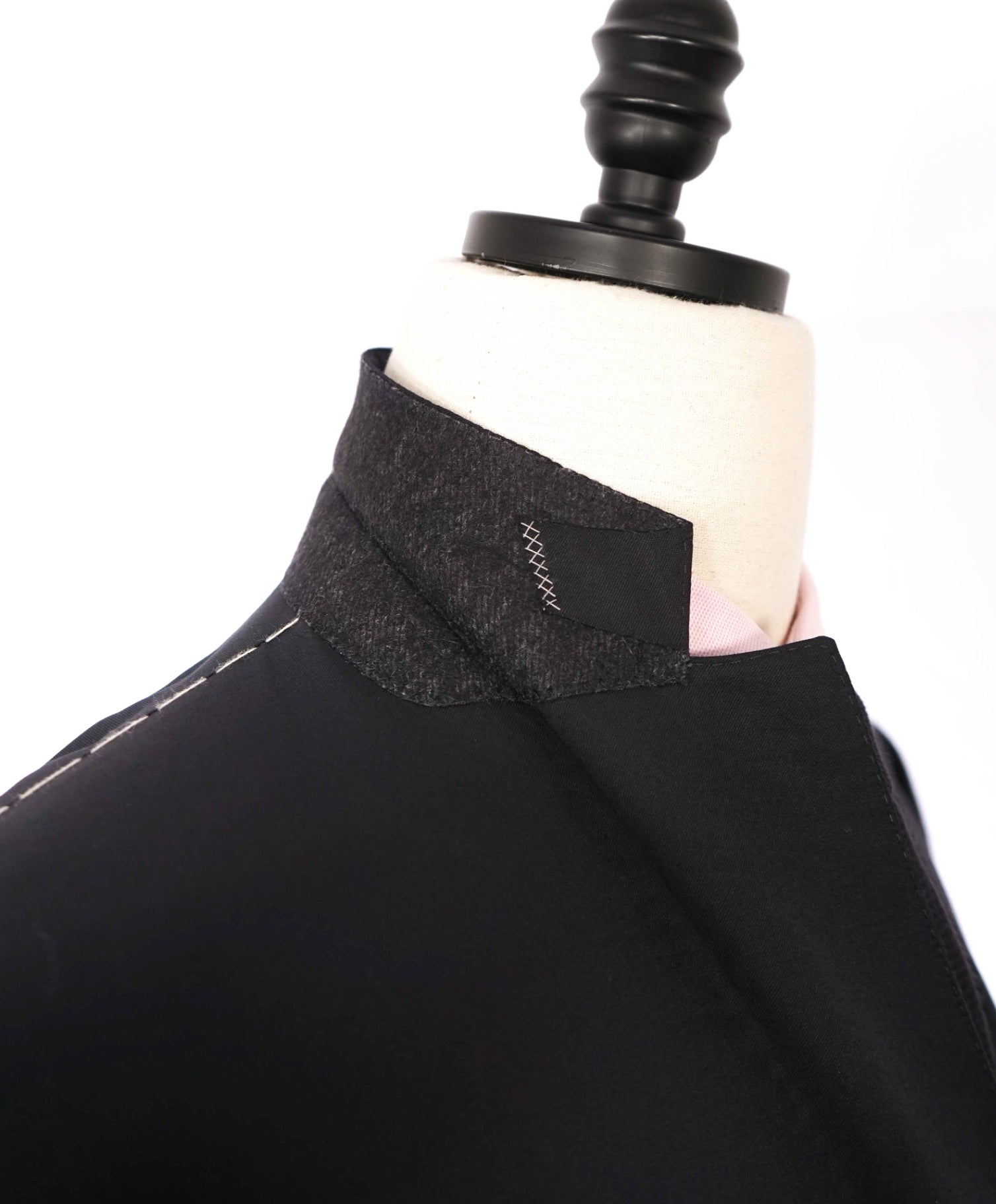 $3,950 ZEGNA - Black "MICRONSPHERE" Wool Suit - 52R US (62 EU)