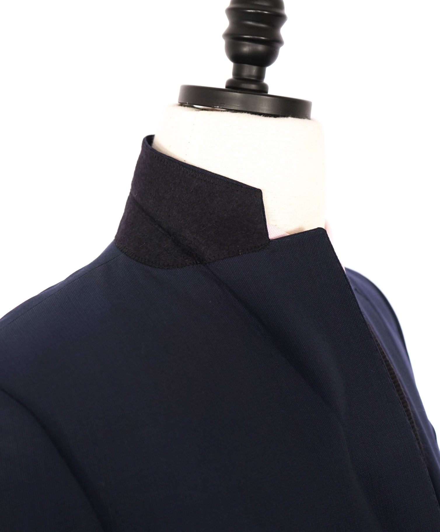 $1,295 ZEGNA for SAKS 5TH AVE - Navy Micro Herringbone Slim Suit - 40S