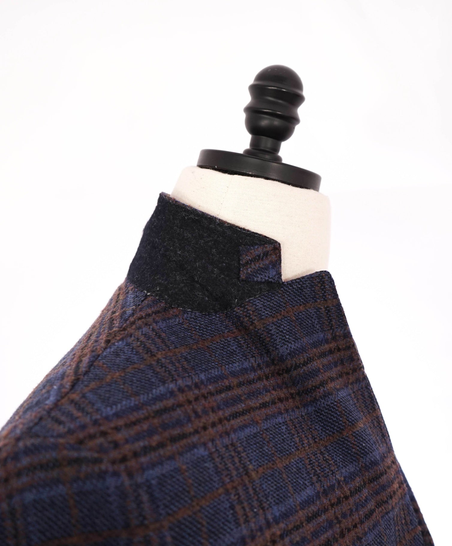 $1,295 CERRUTI For SAKS 5TH AVENUE - Blue/Brown Cashmere Blazer - 40R